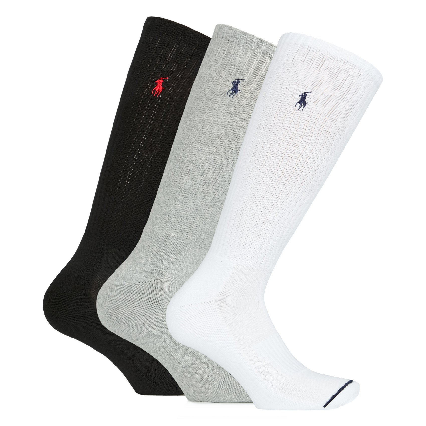 Lot de 3 paires de chaussette en coton mélangé POLO RALPH LAUREN Multicolore