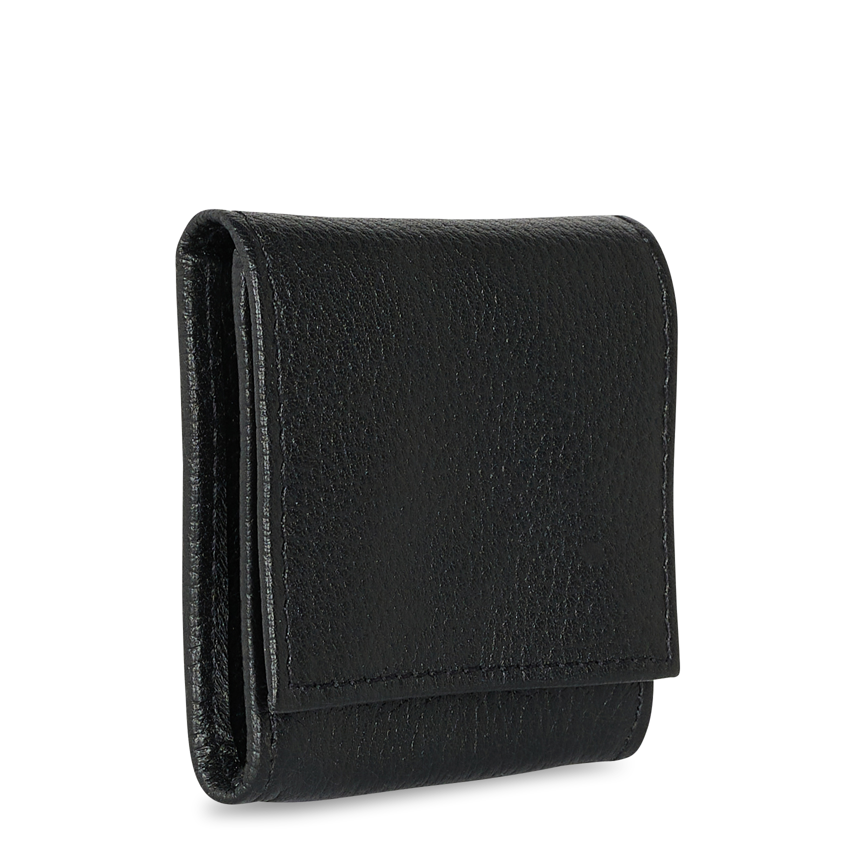 Grained leather card holder SAISON 1865 Brown