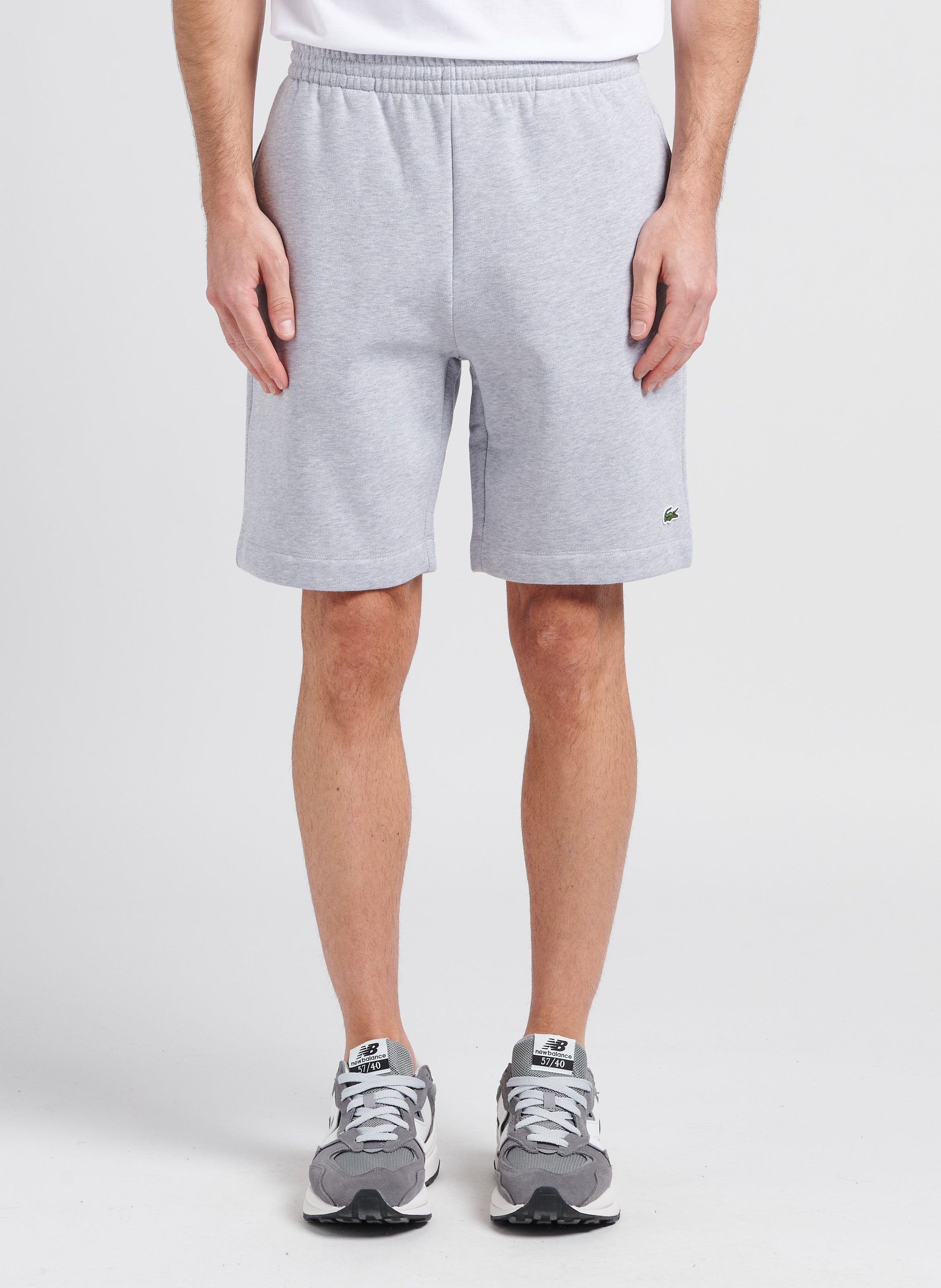 Grey hotsell lacoste shorts