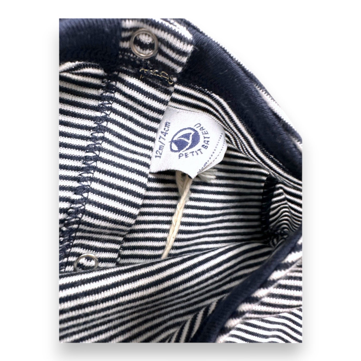 Blue baby dress - 12 months PETIT BATEAU - Seconde Main Blue