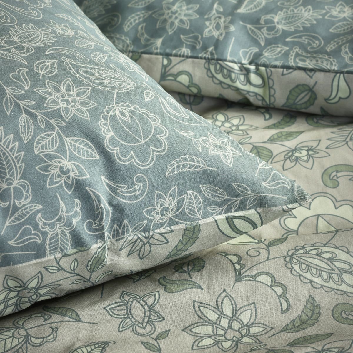 Printed bedding set TODAY LINGE DE MAISON Green