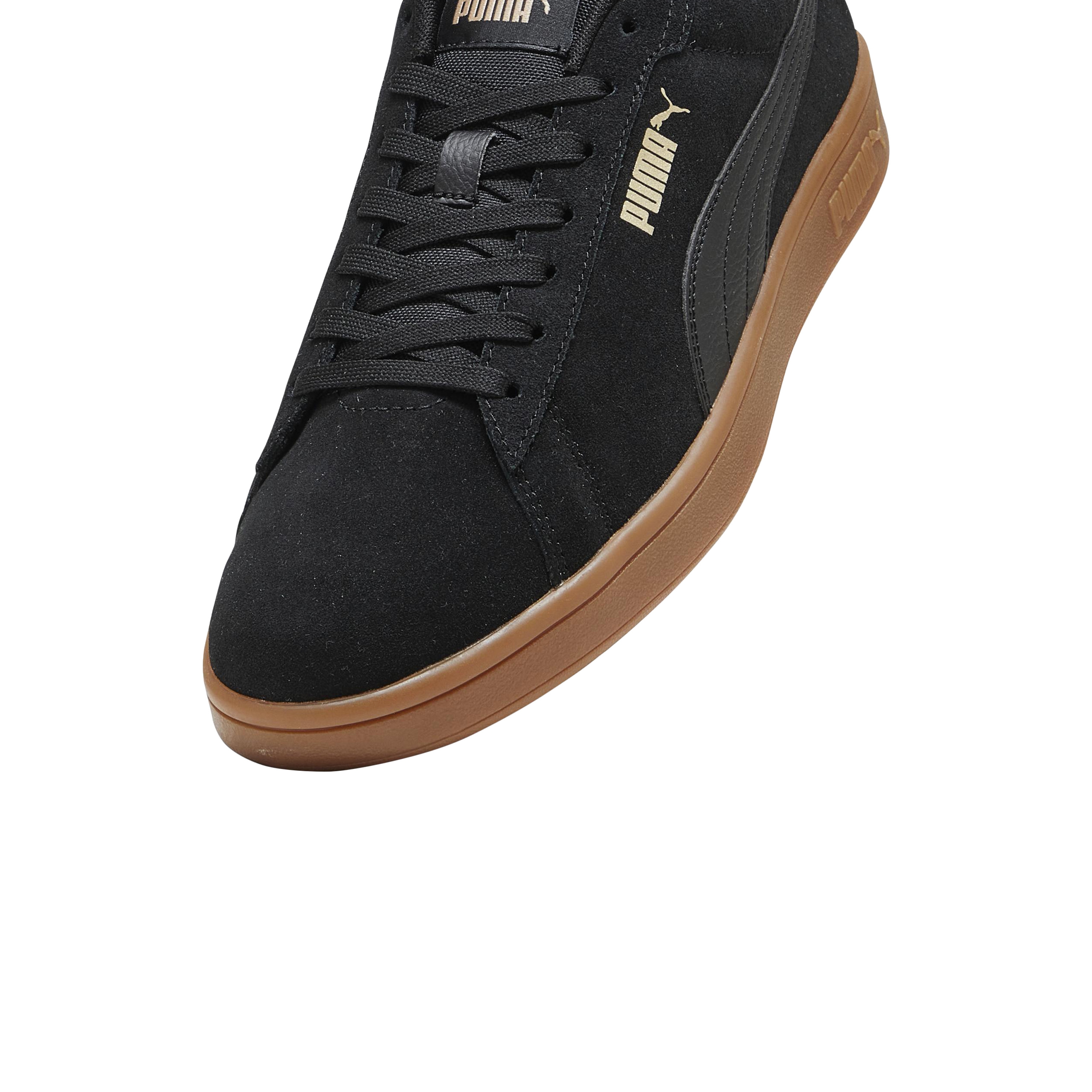 Leather Smash Sneakers PUMA Black