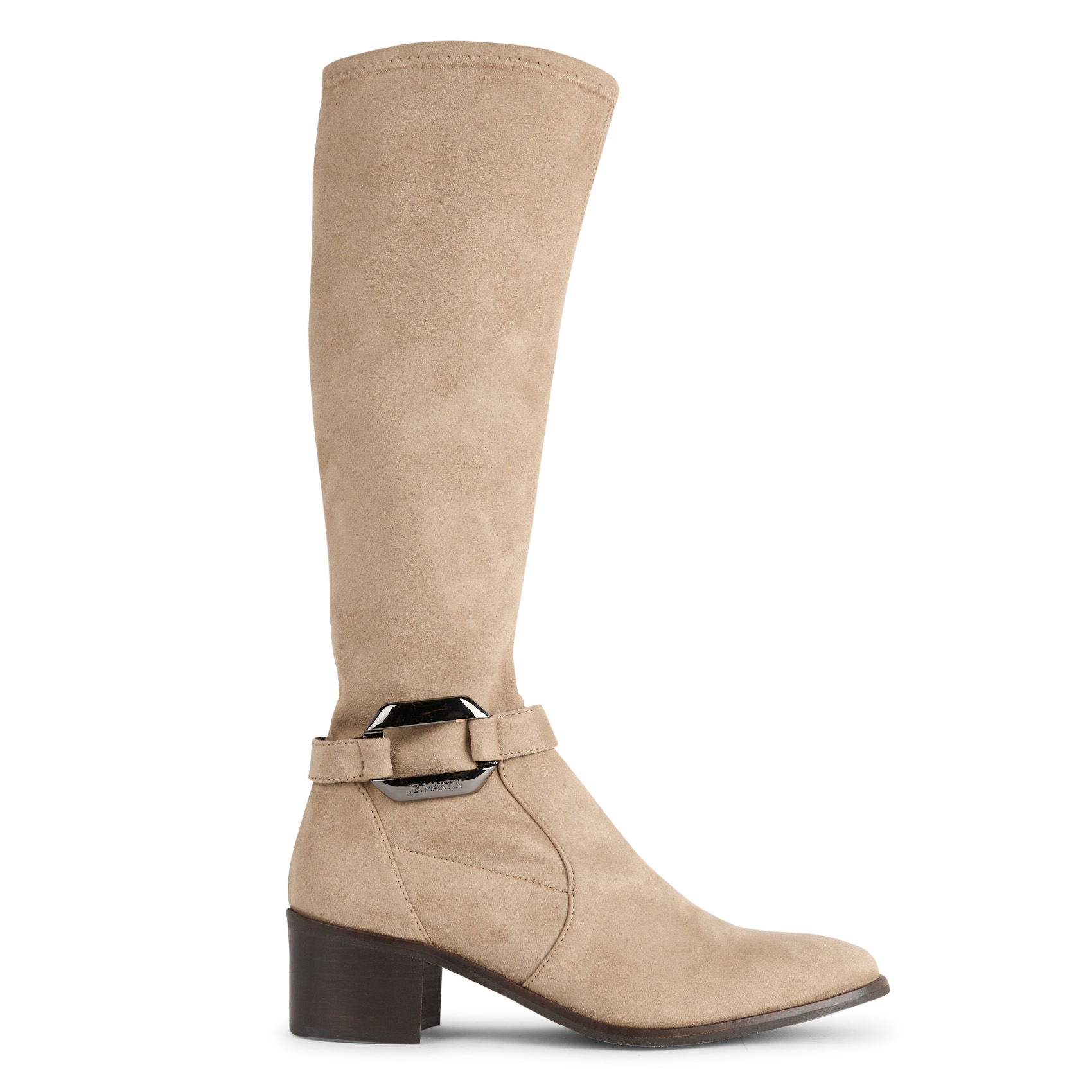 Bottes en cuir mélangé JB MARTIN