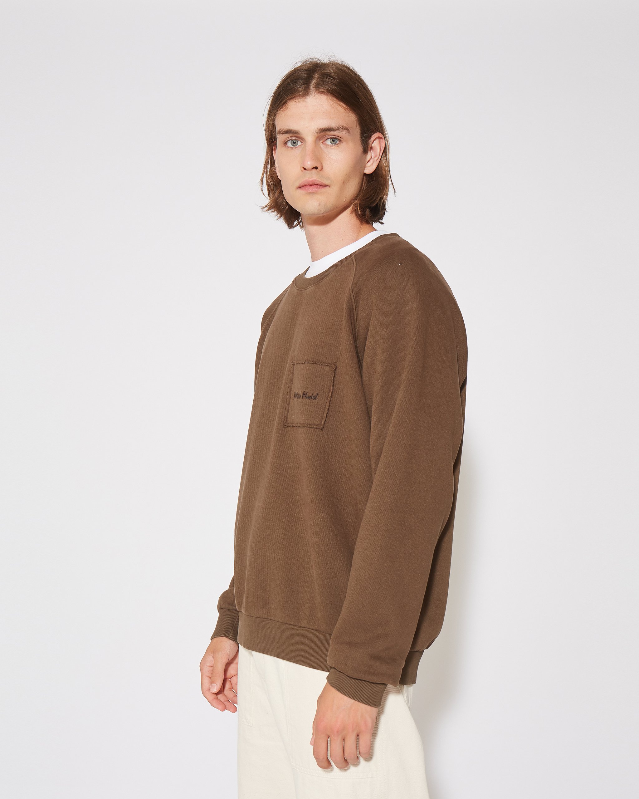 Crew neck PHILIPPE MODEL Brown