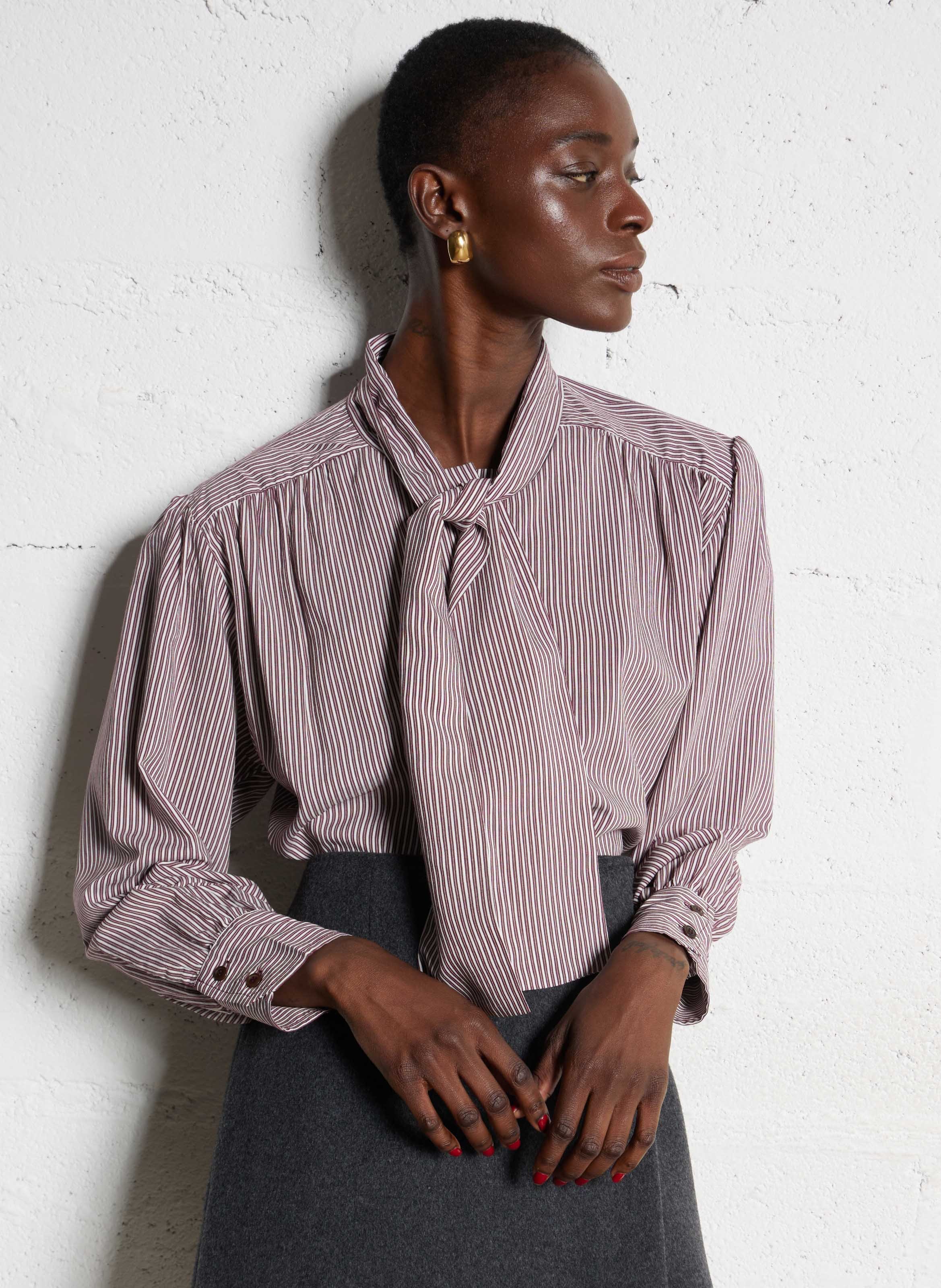 Chemise droite à rayures MASSCOB Multicolore