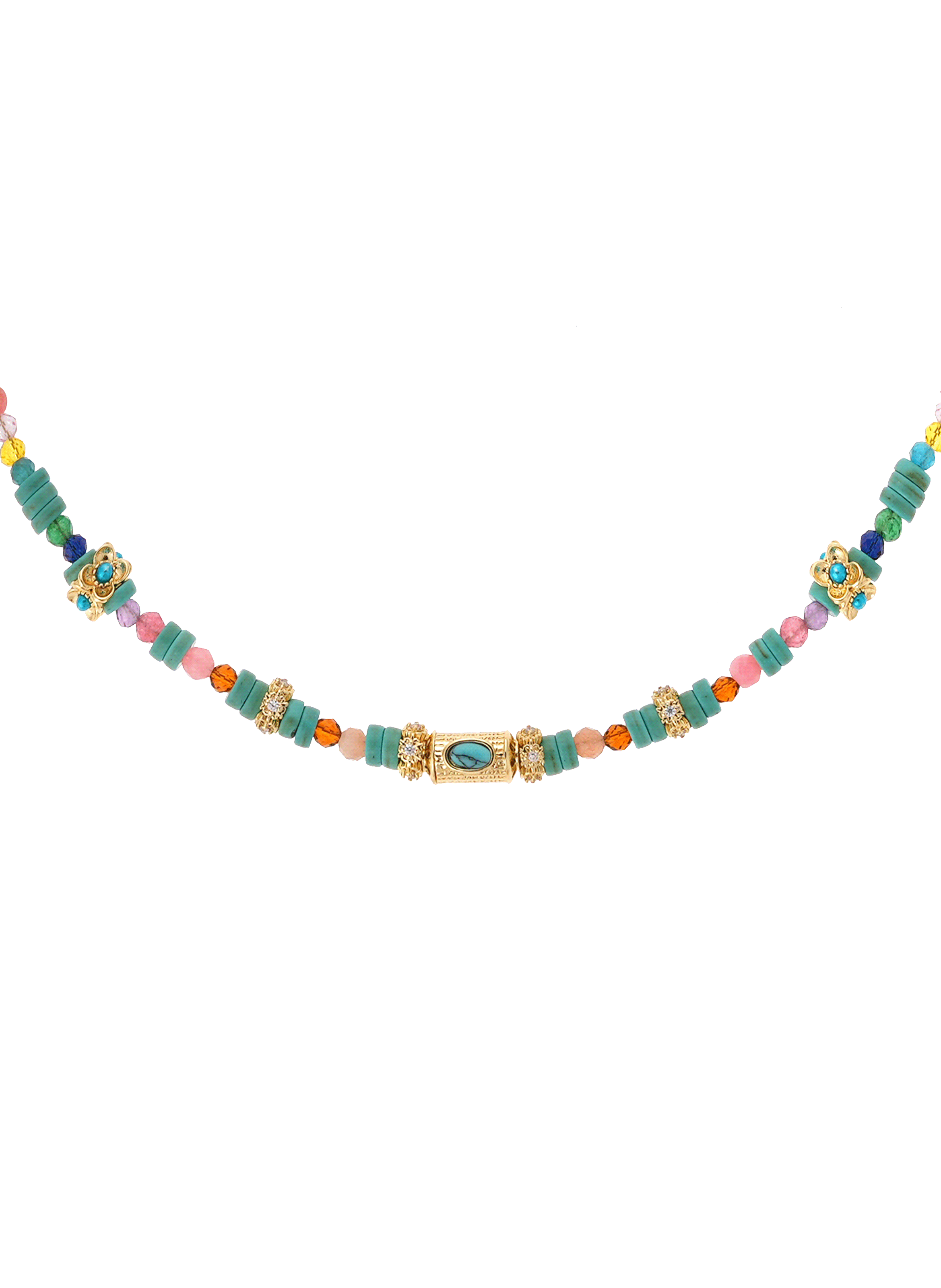 Bead necklace HIPANEMA Blue