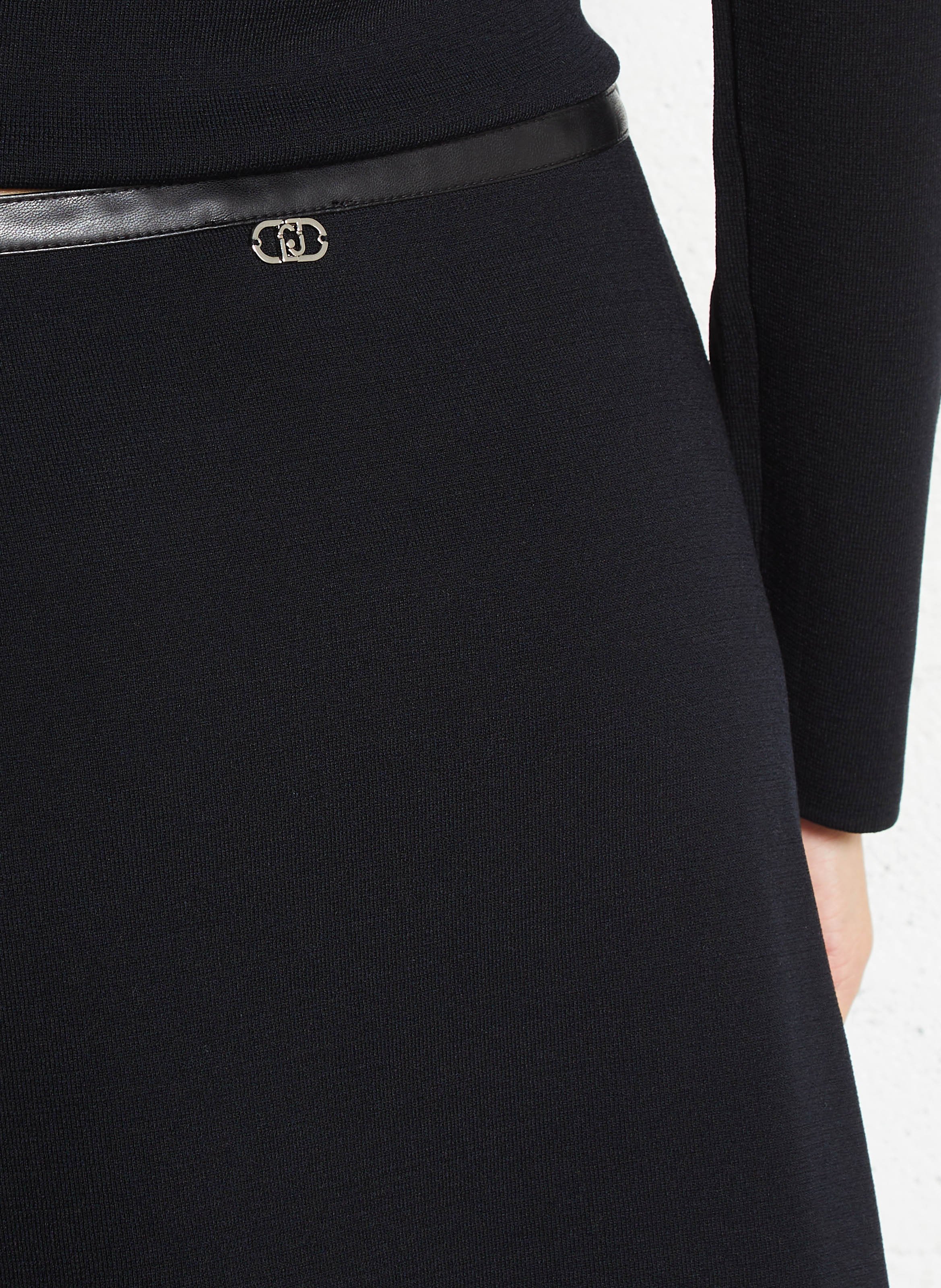 Kurzer Wickelrock LIU JO Schwarz