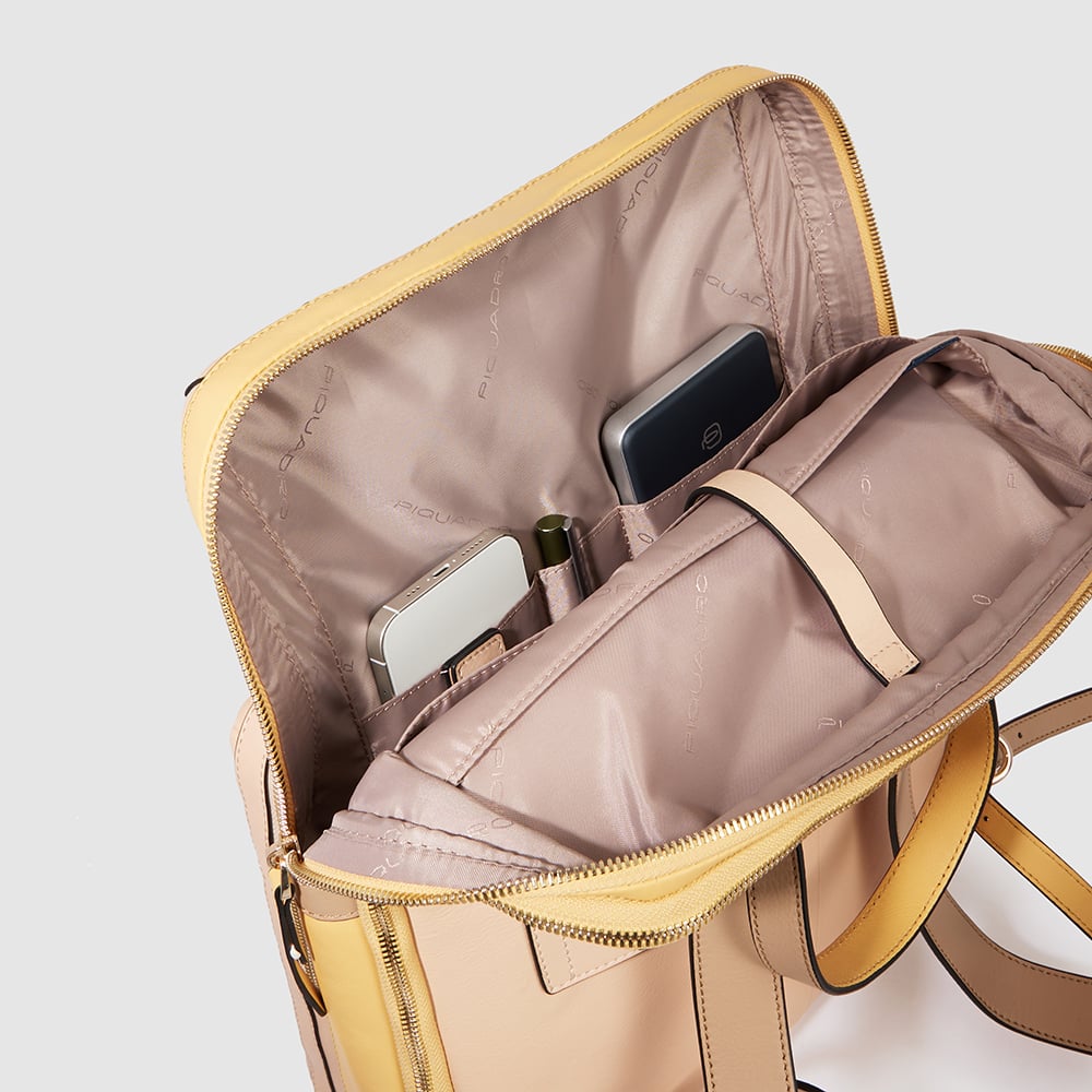 Expandable Laptop Backpack 15.6" PIQUADRO Black