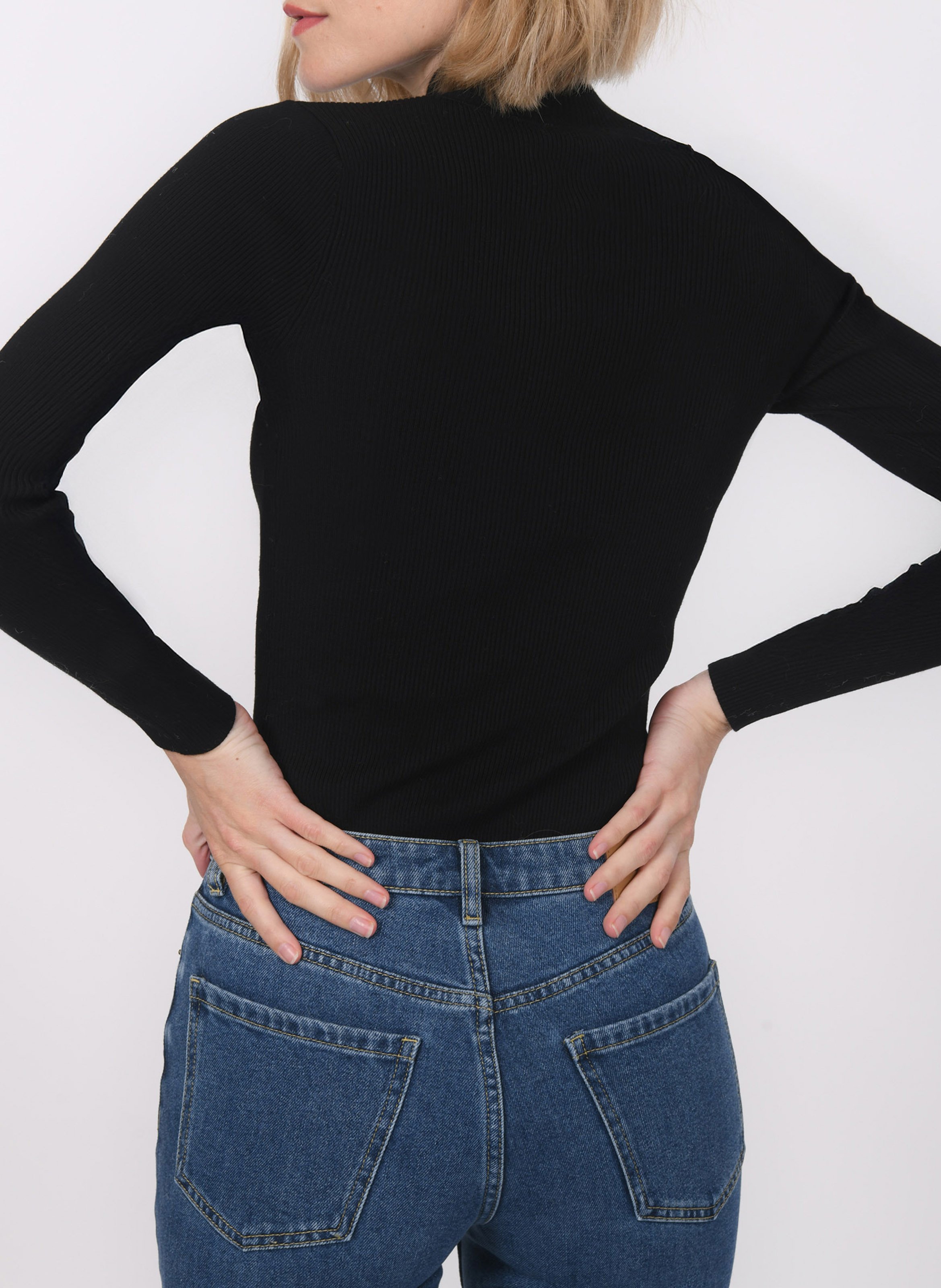 Pull col roulé  KOOKAI Noir