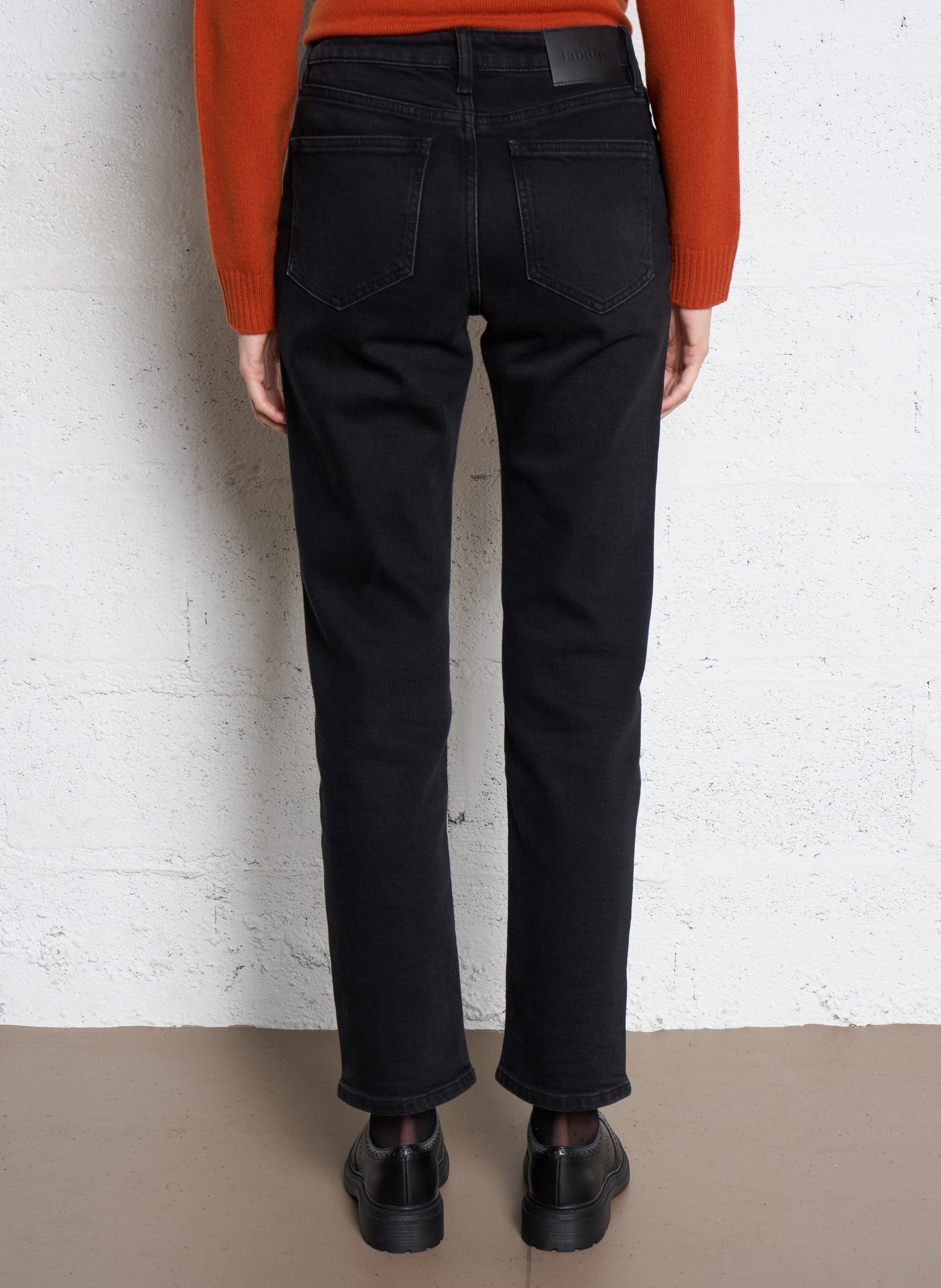 Jean droit LAB DIP Noir