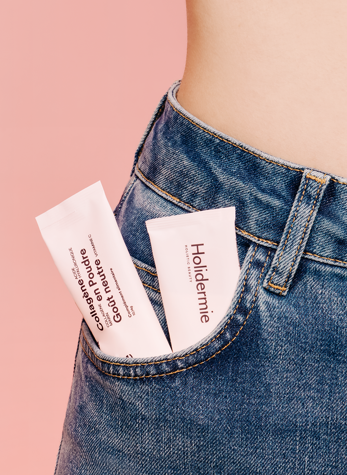 Kollagenpulver - Packung mit 15 Sticks HOLIDERMIE No color