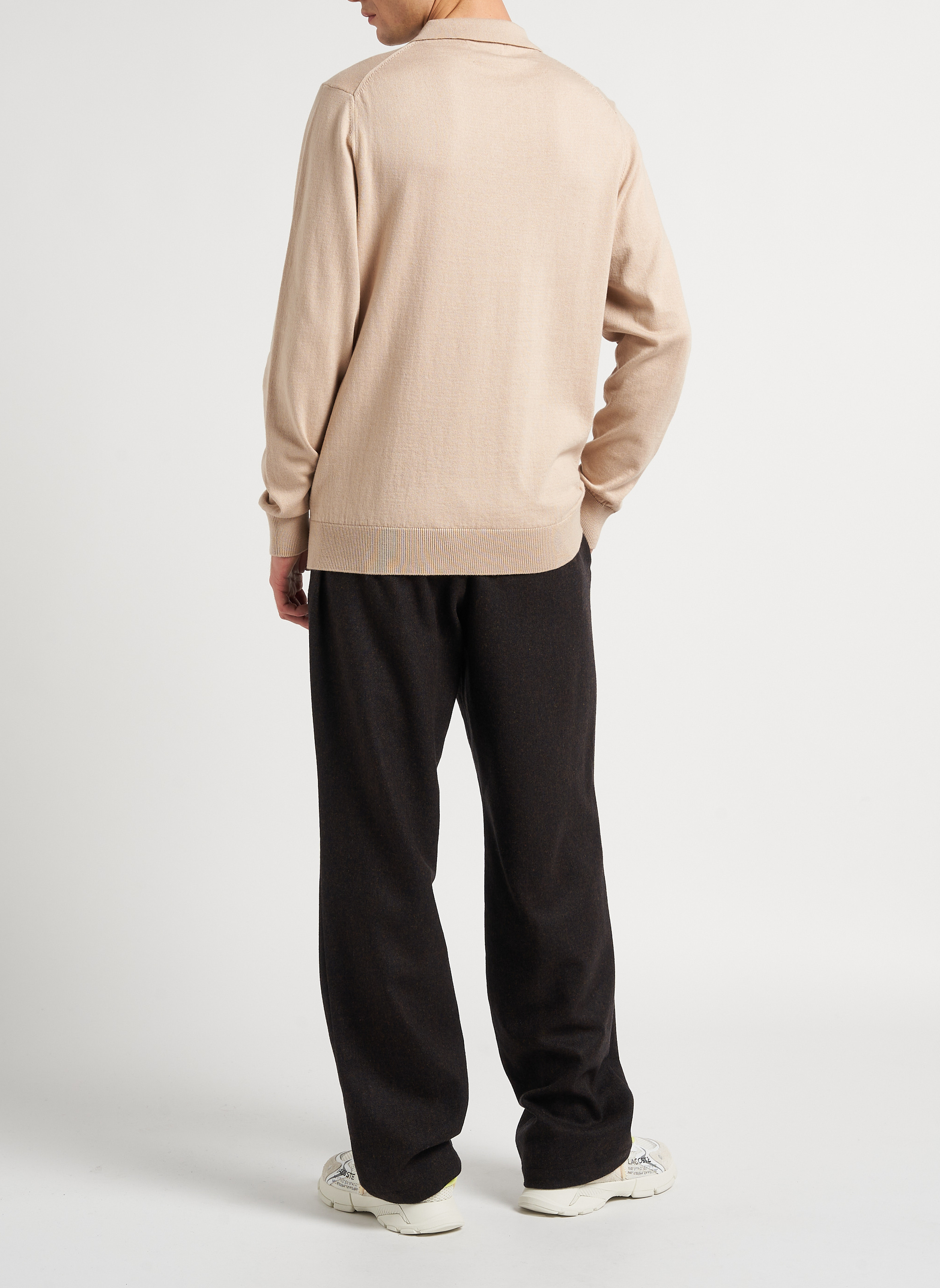 Polo en coton THINKING MU Beige