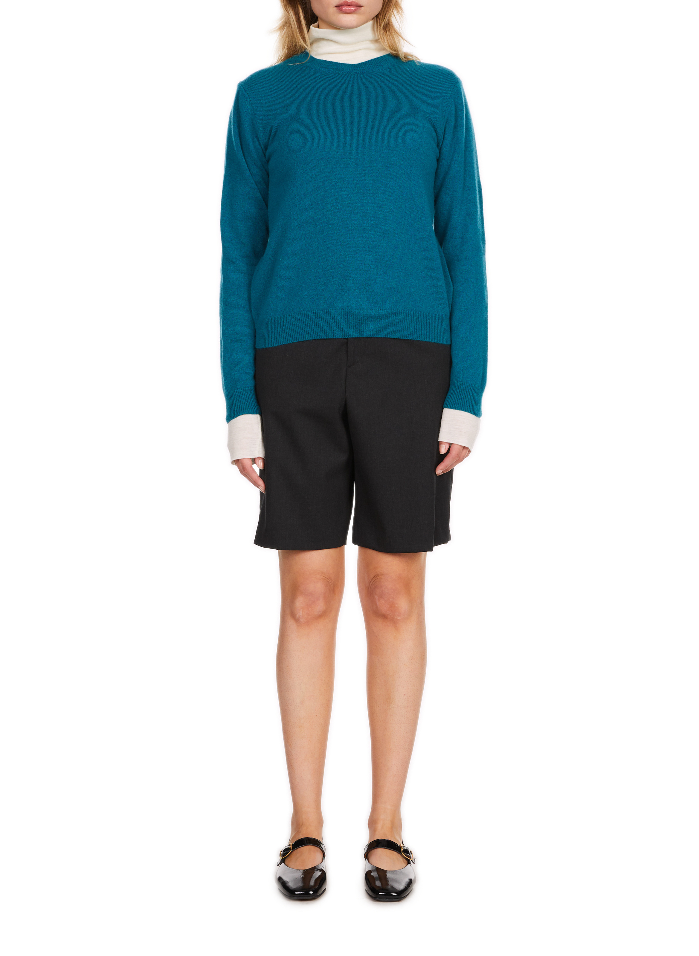 Gerader Kaschmirpullover SAISON 1865 Grun