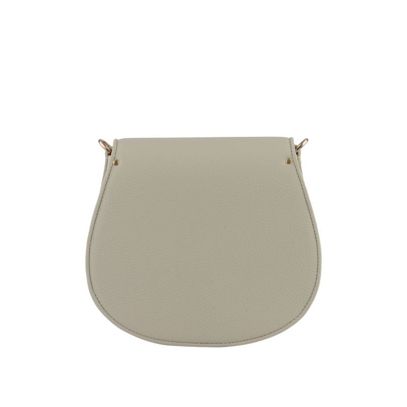 Shoulder bag in soft cowhide leather POURCHET Beige