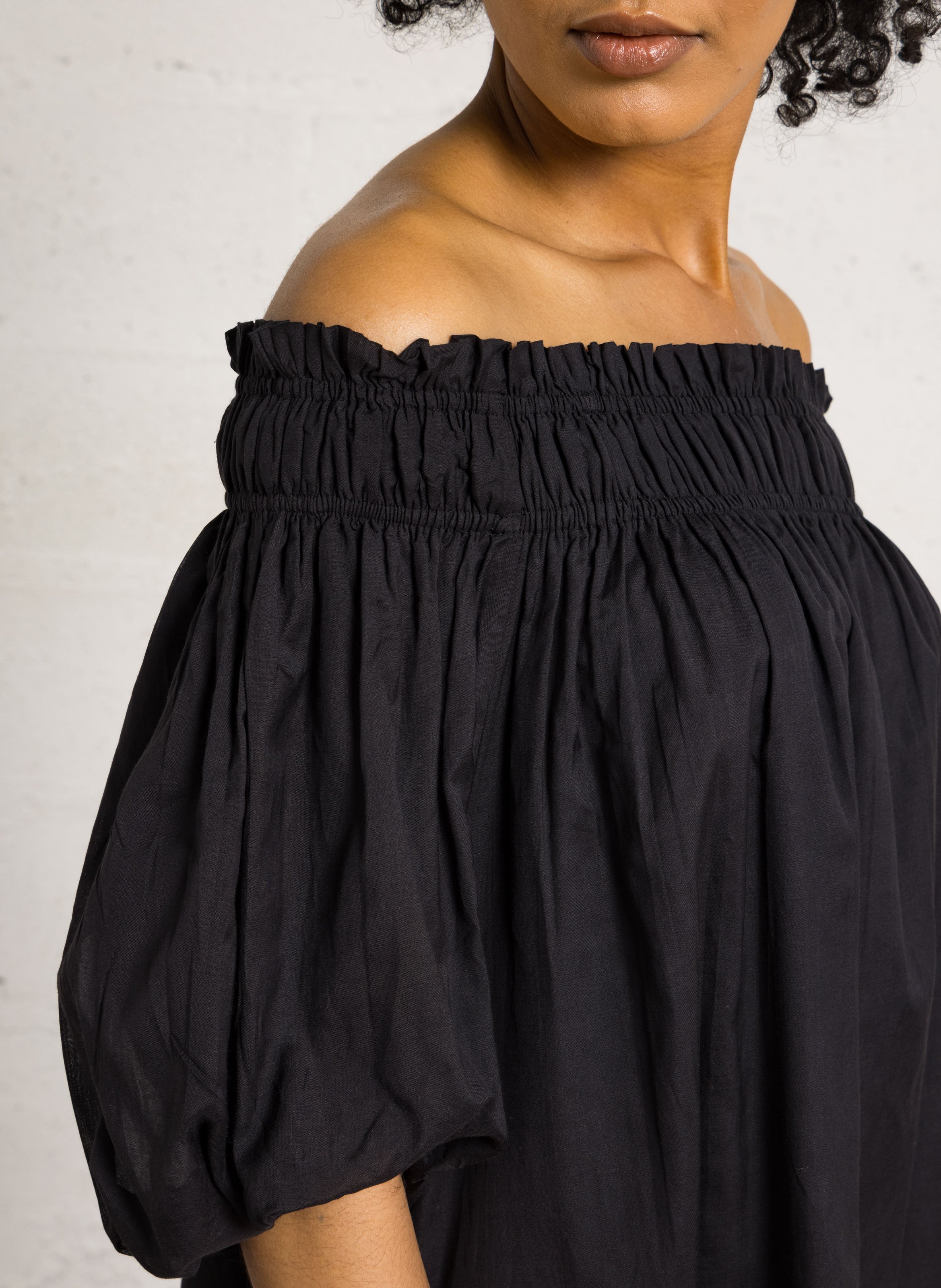 Cotton dress PETITE MENDIGOTE Black