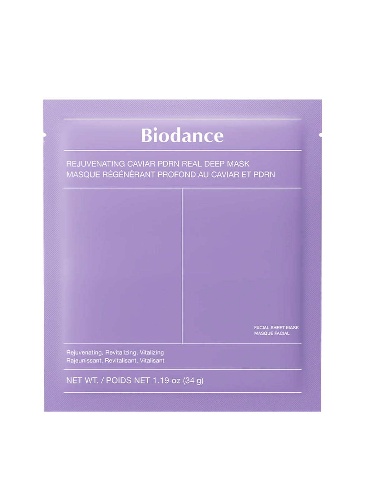 Regenerating Caviar and PDRN Mask - 1pc BIODANCE No color