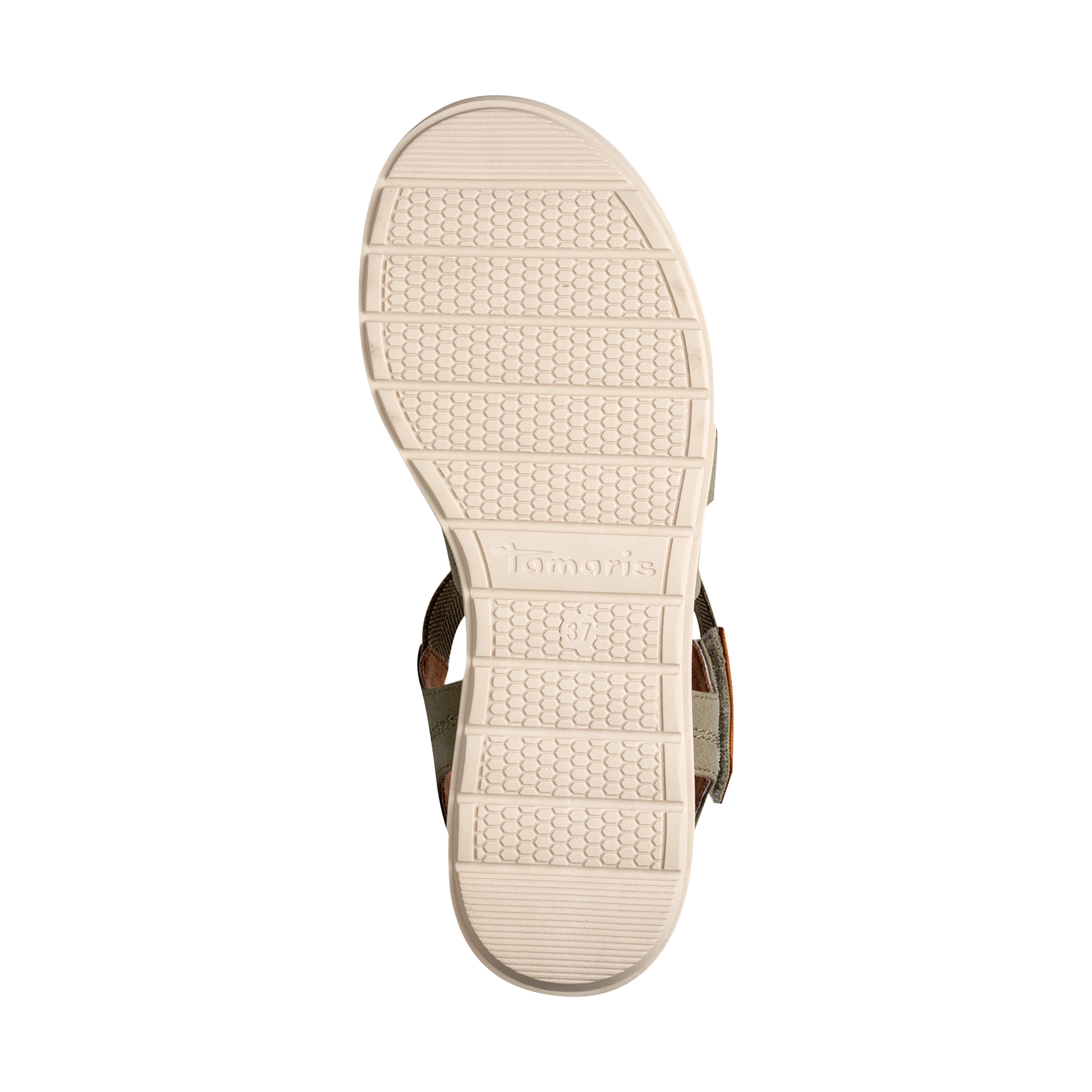 Velcro sandals TAMARIS Green