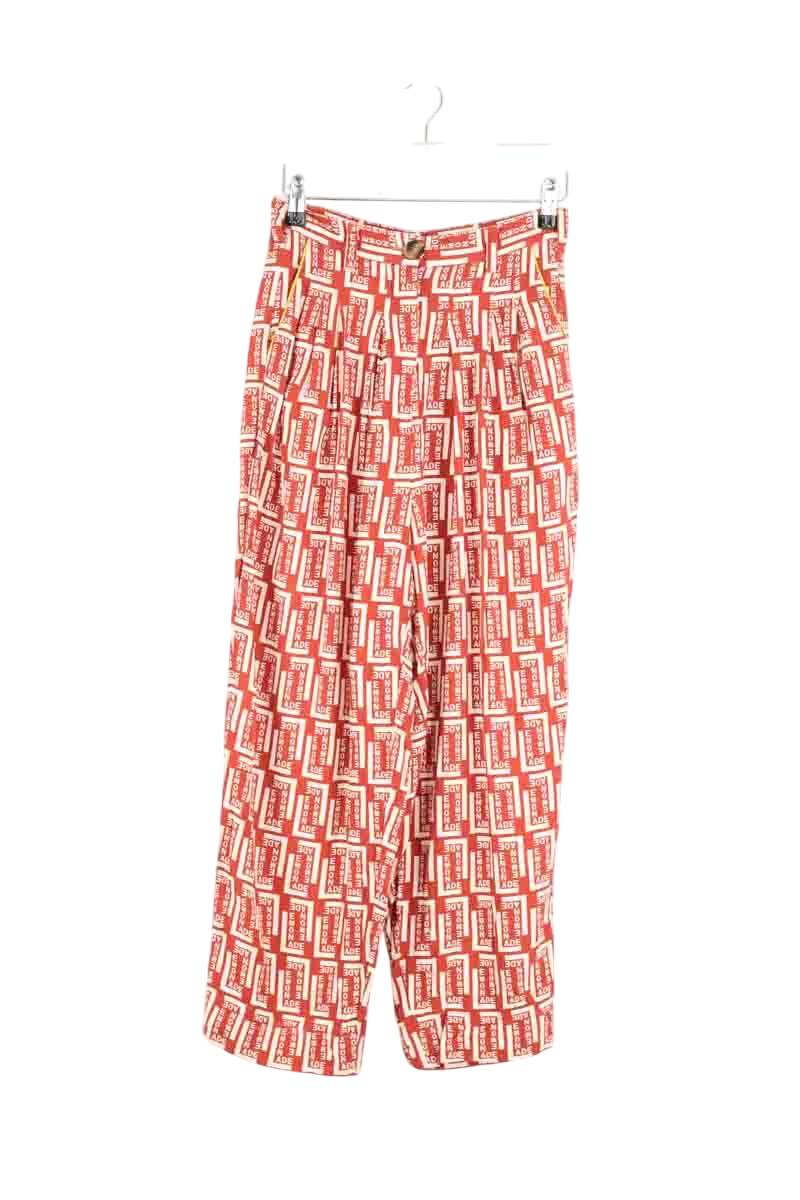 Pantalon large MAKE MY LEMONADE - Seconde Main Rouge