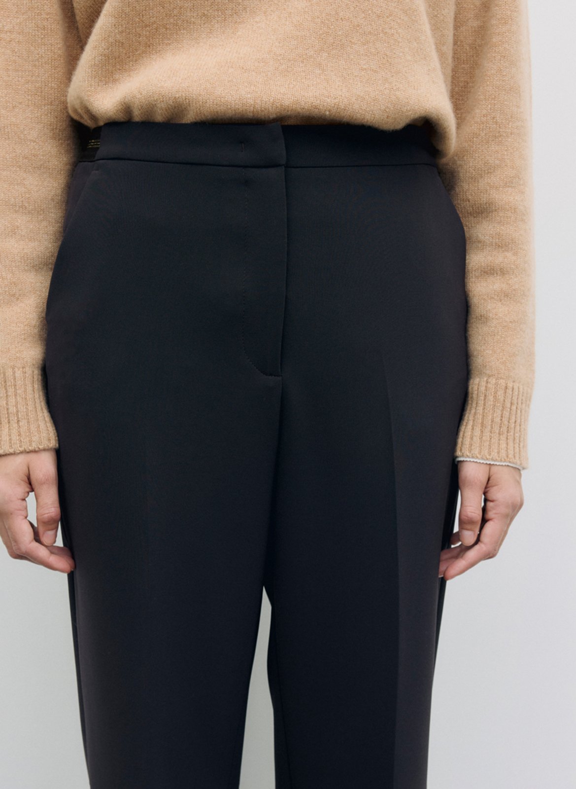 Gerade geschnittene Bundfaltenhose GERARD DAREL Braun