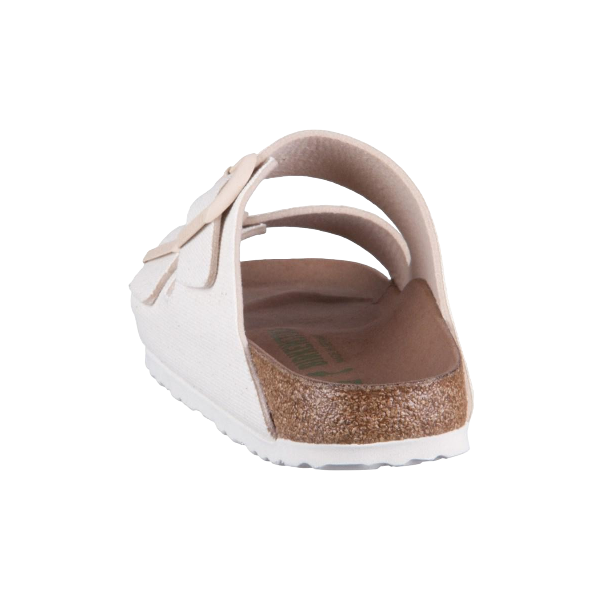 Faux leather sandals BIRKENSTOCK White