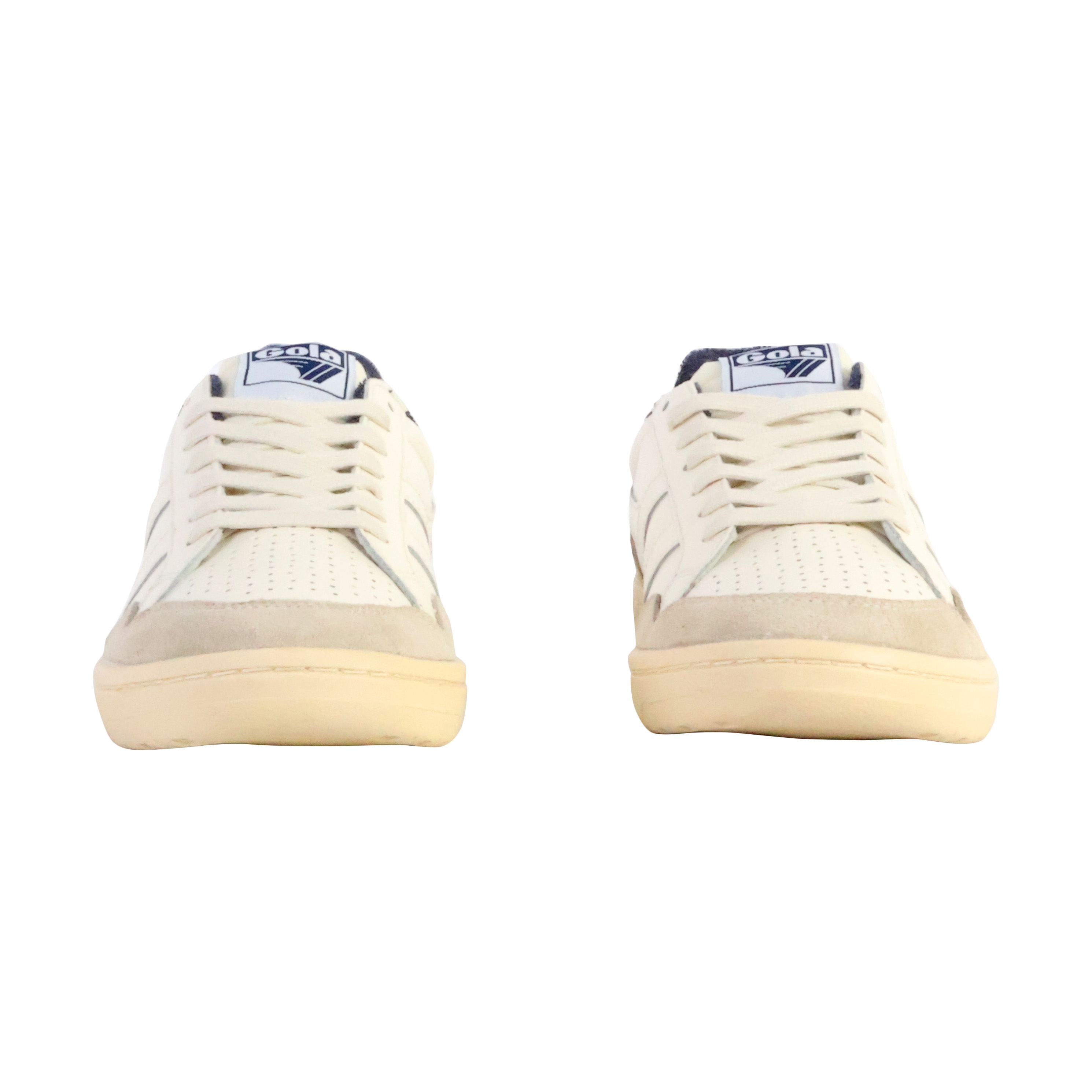 Low suede sneakers GOLA White