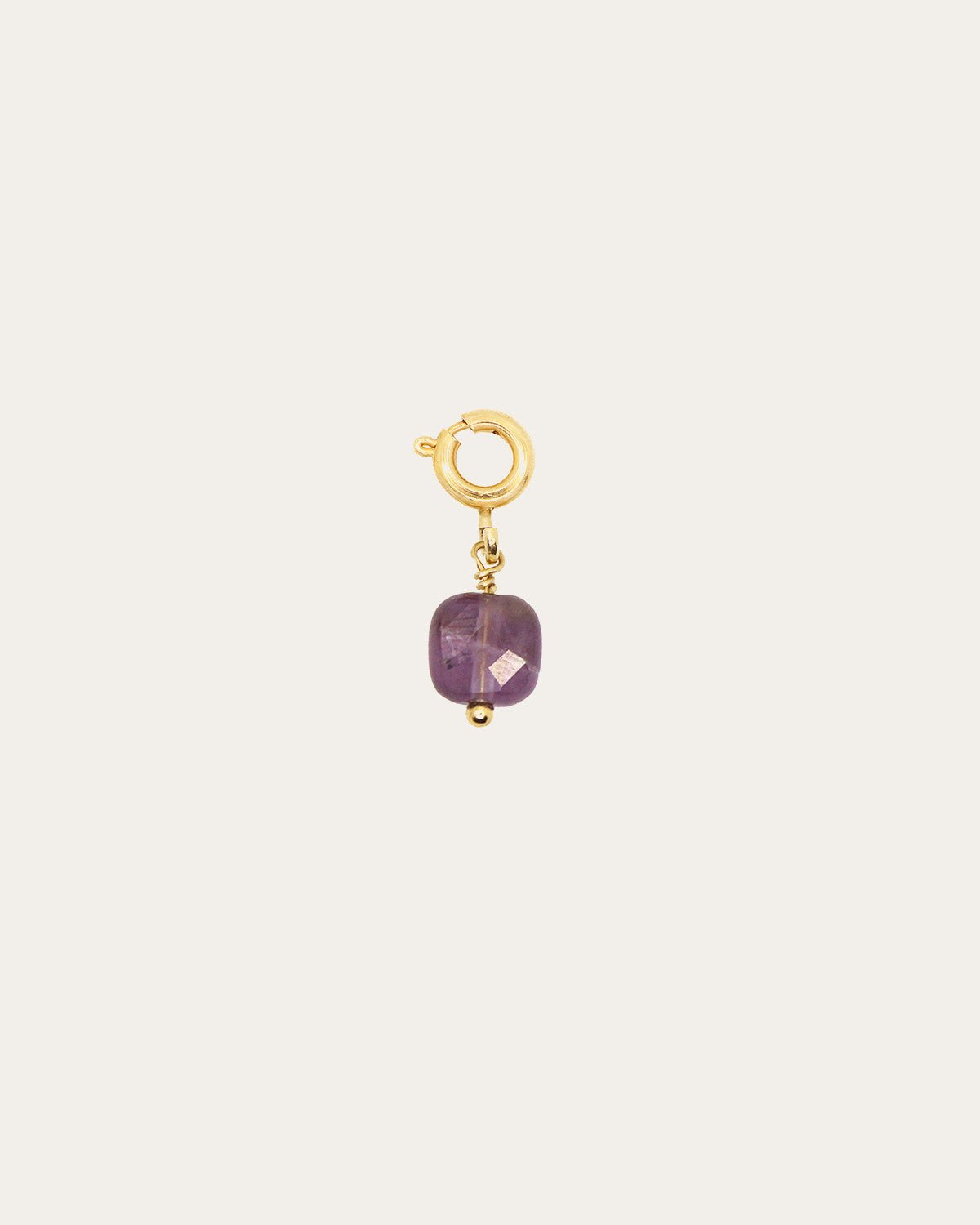 Gemstone charms NILAI Purple