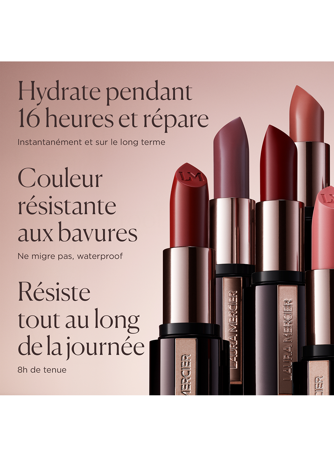 CAVIAR HYDRA-CRÈME LIPSTICK LAURA MERCIER 579 prince street