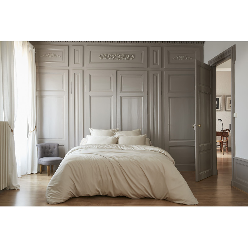 "Salomé" Bamboo Viscose Duvet Cover 120 threads/cm² L'EFFET PAPILLON