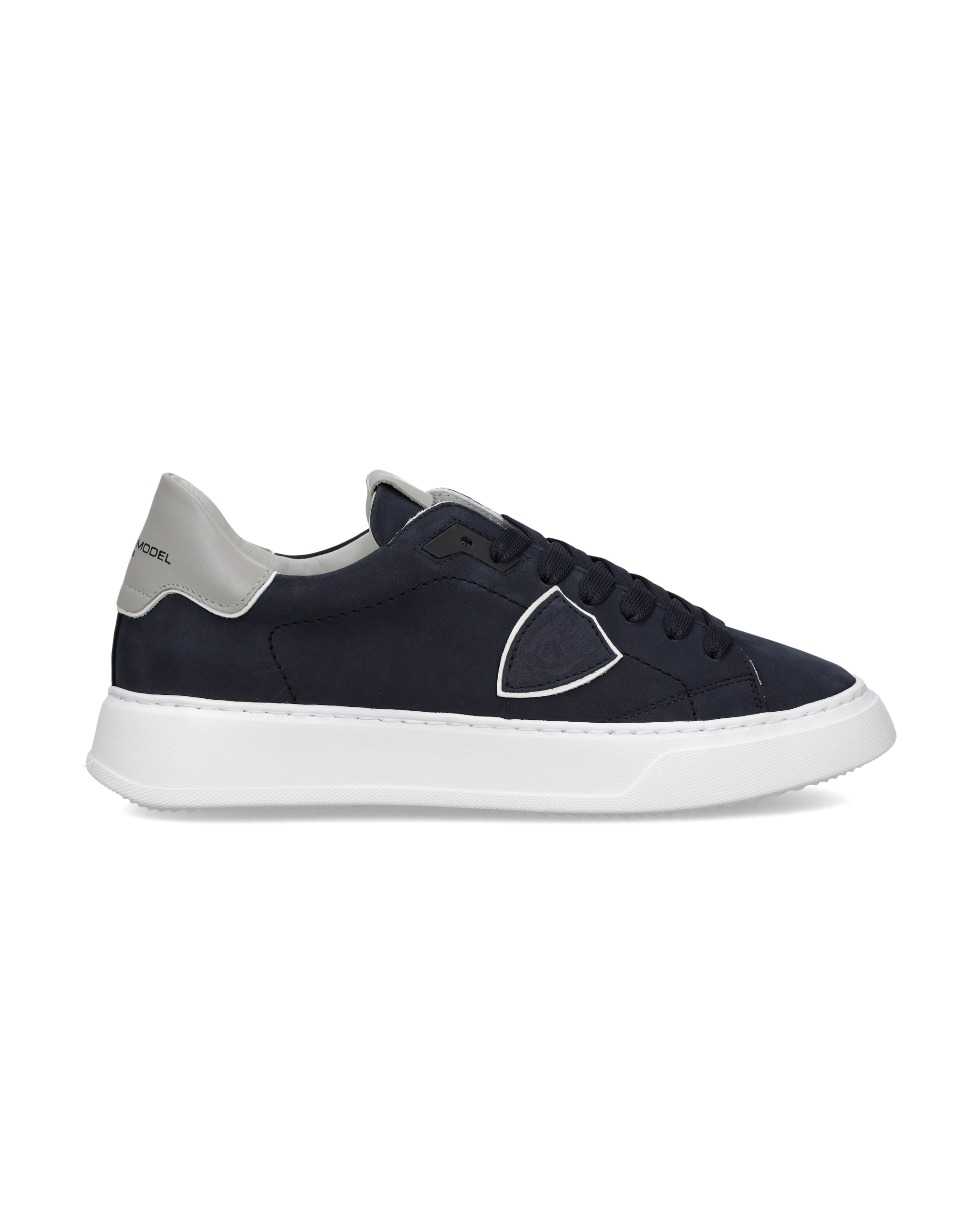 Tennis Temple Sneakers. PHILIPPE MODEL Blue