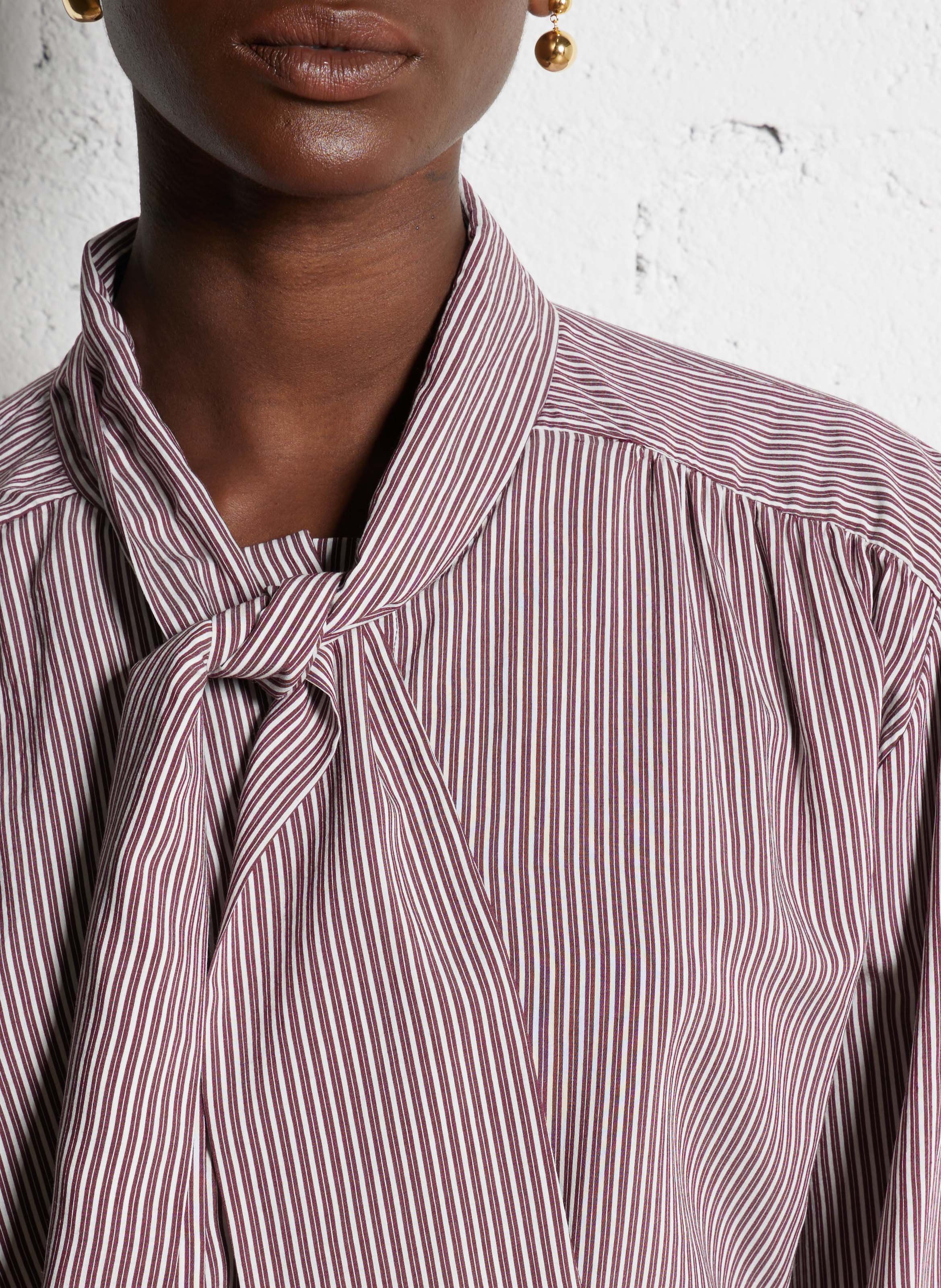 Chemise droite à rayures MASSCOB Multicolore