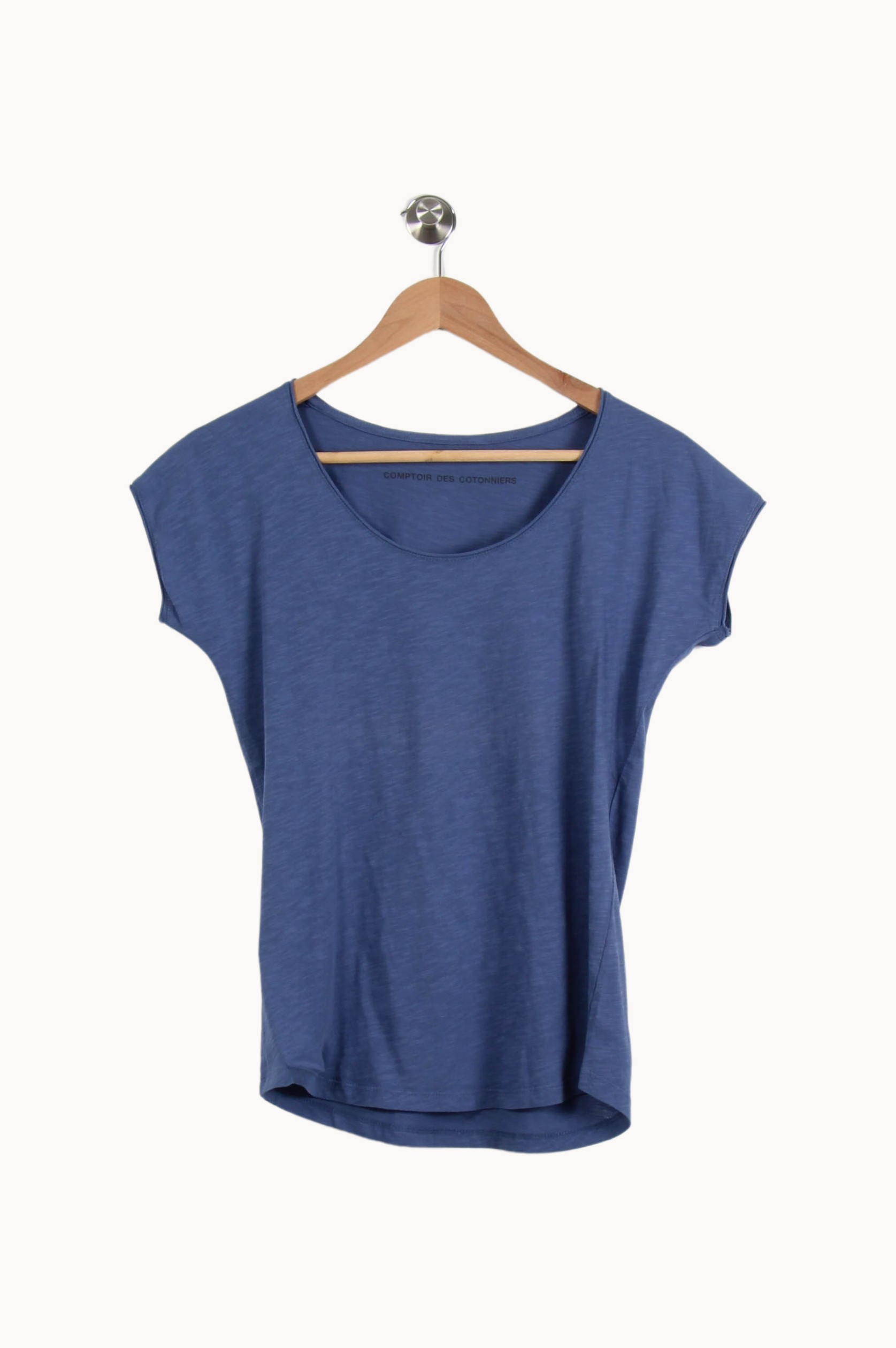 Tommy Badge T-shirt COMPTOIR DES COTONNIERS - Seconde main Blue