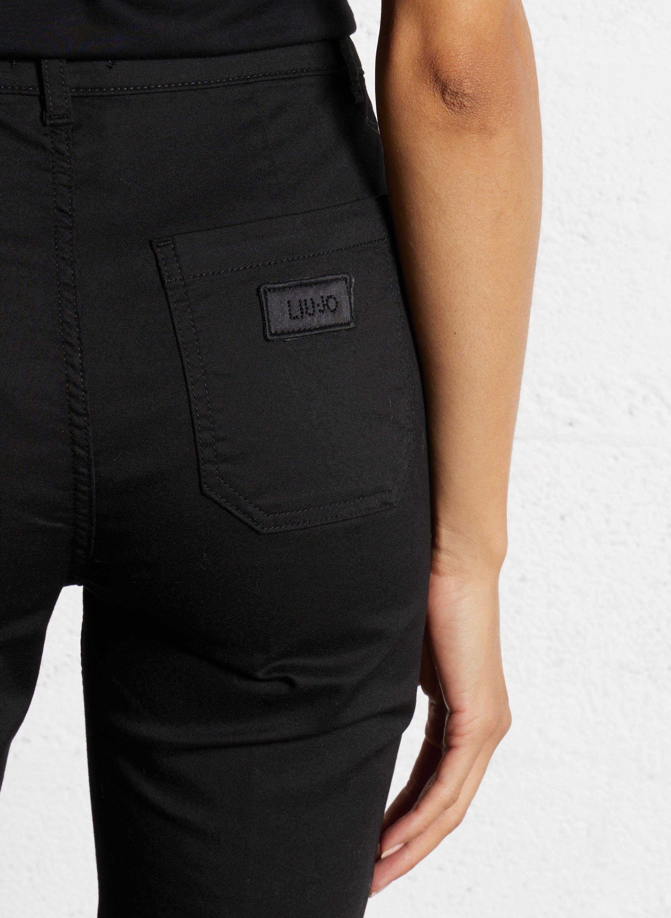 Bucket Hat aus Baumwoll-Mix LIU JO Schwarz