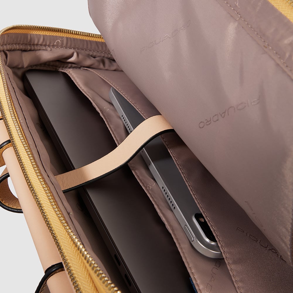 Expandable Laptop Backpack 15.6" PIQUADRO Black