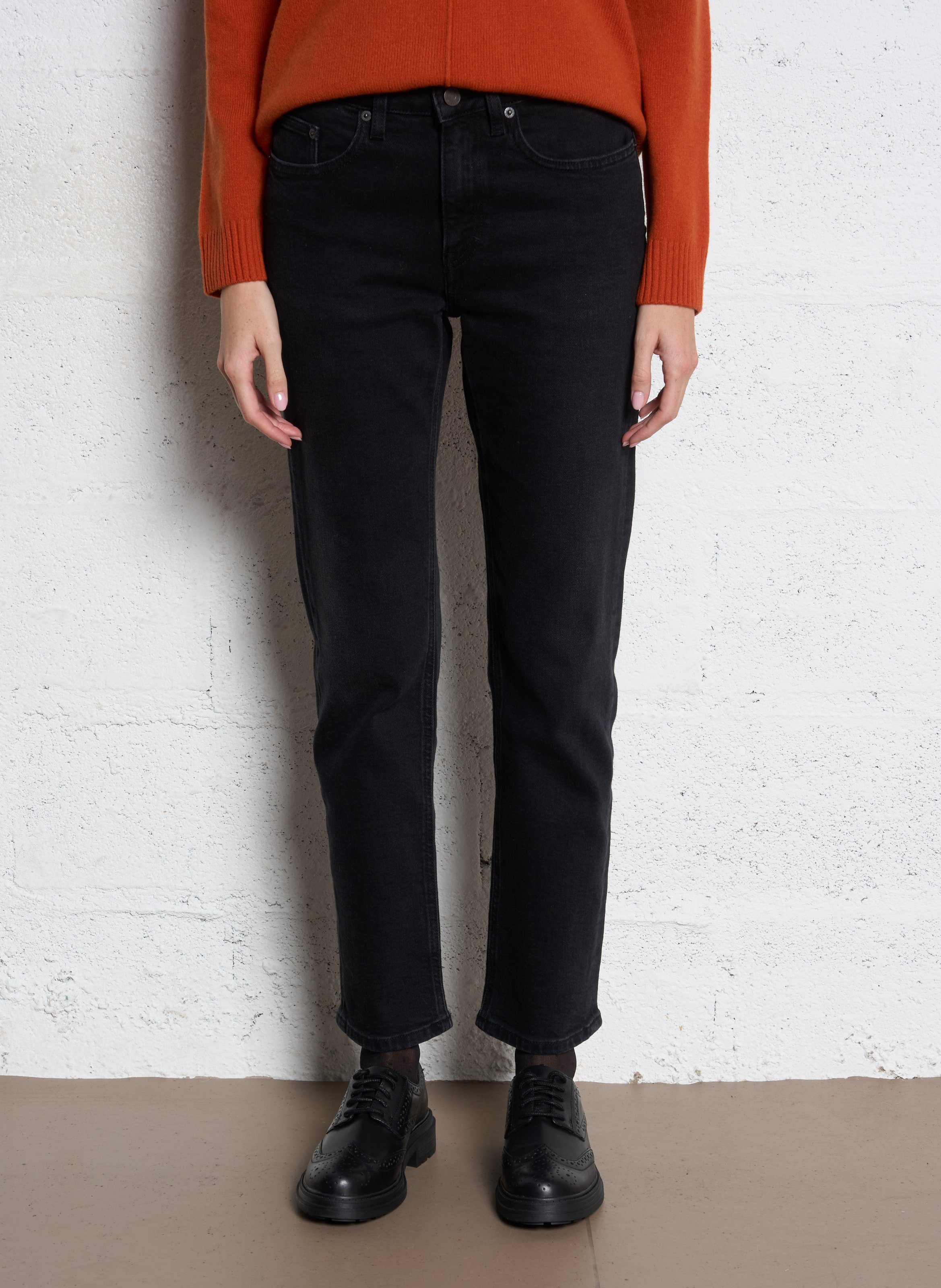 Jean droit LAB DIP Noir