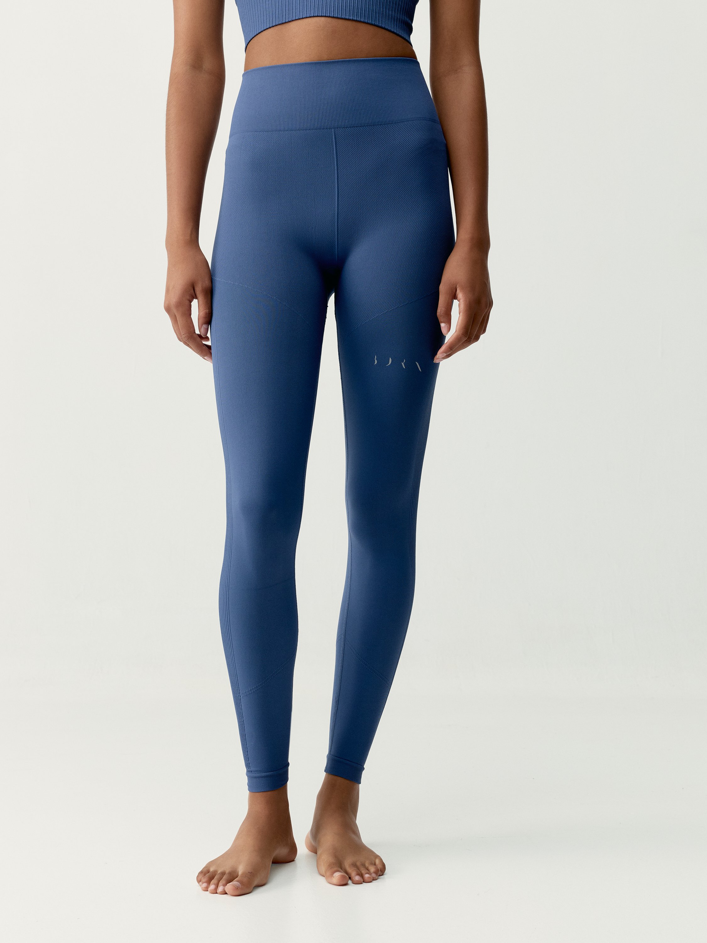 Seamless leggings BORN LIVING YOGA Blue