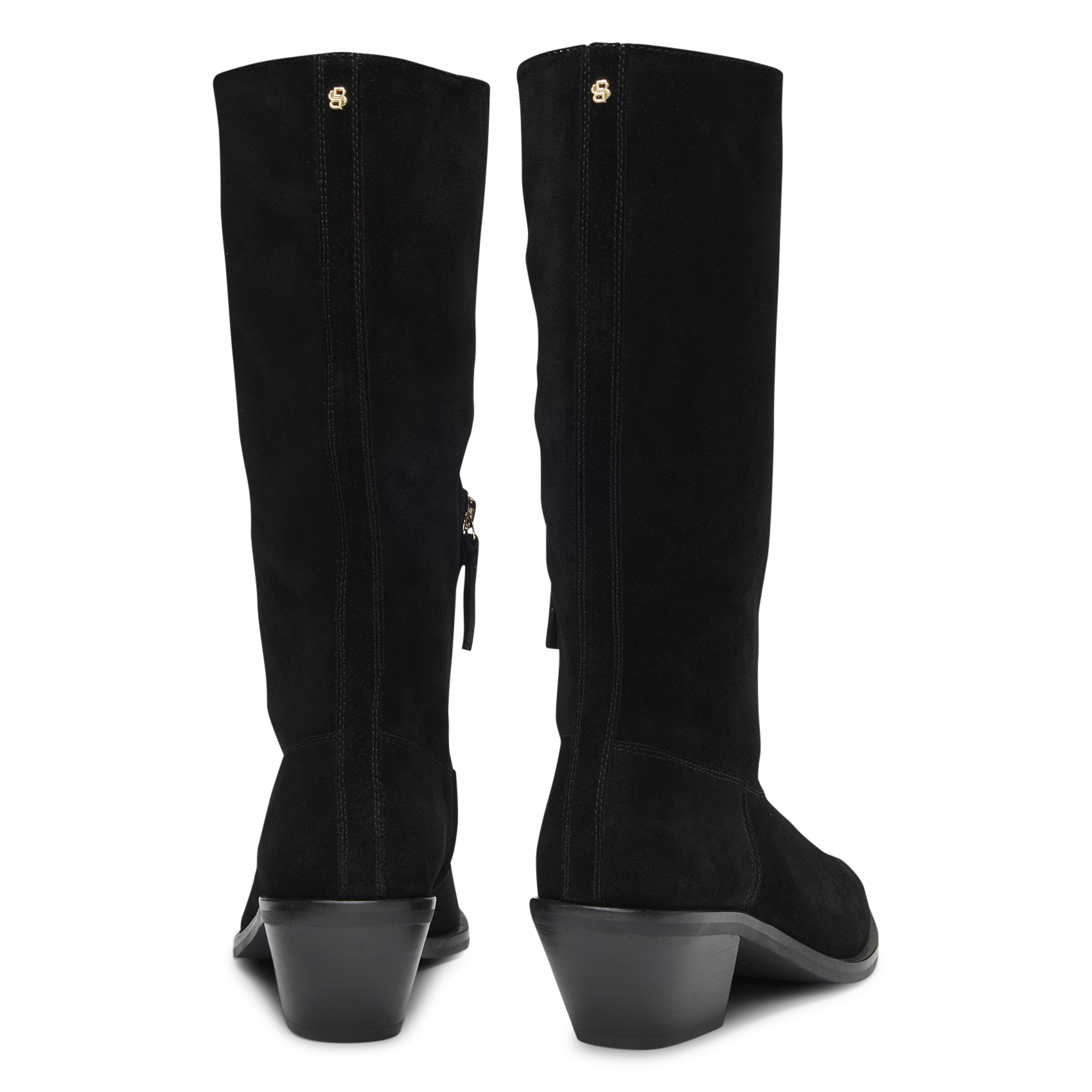 Bottines en cuir BOSS Noir