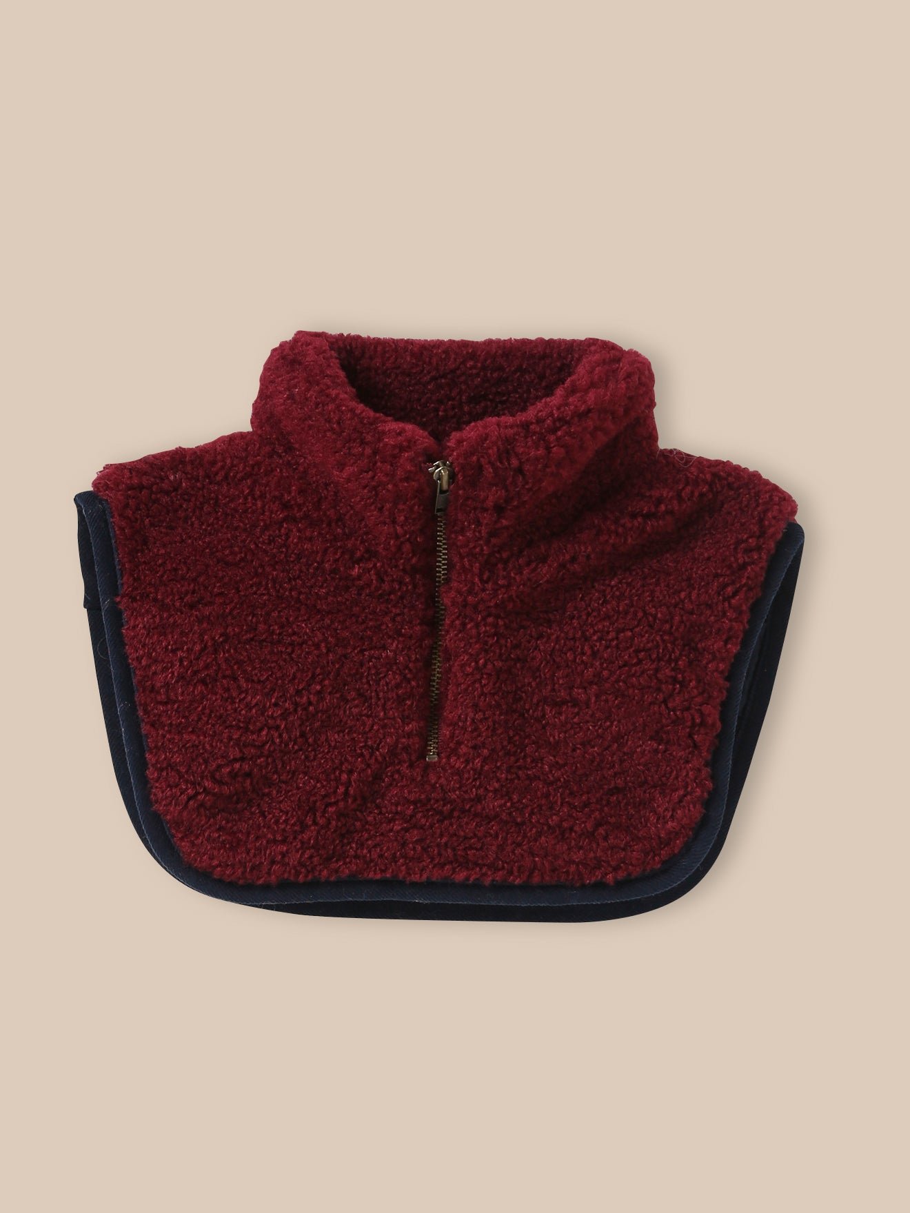 Sherpa collar CYRILLUS Red