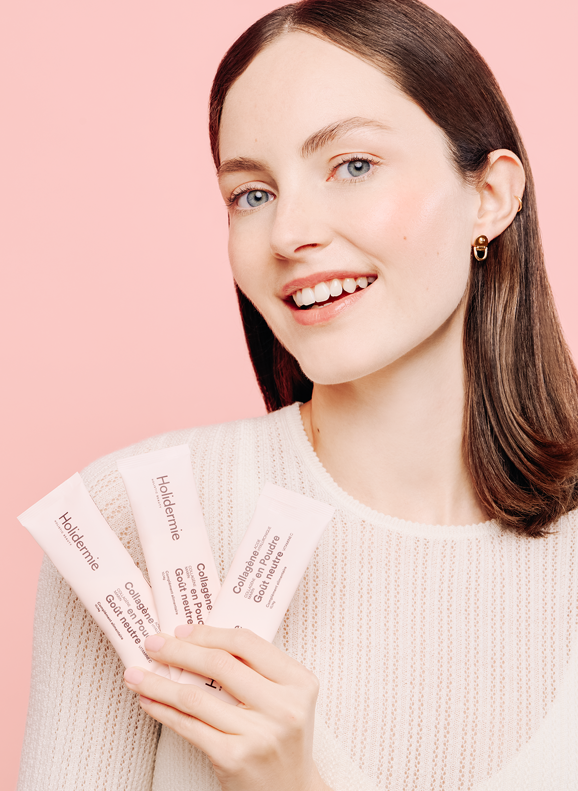 Kollagenpulver - Packung mit 15 Sticks HOLIDERMIE No color