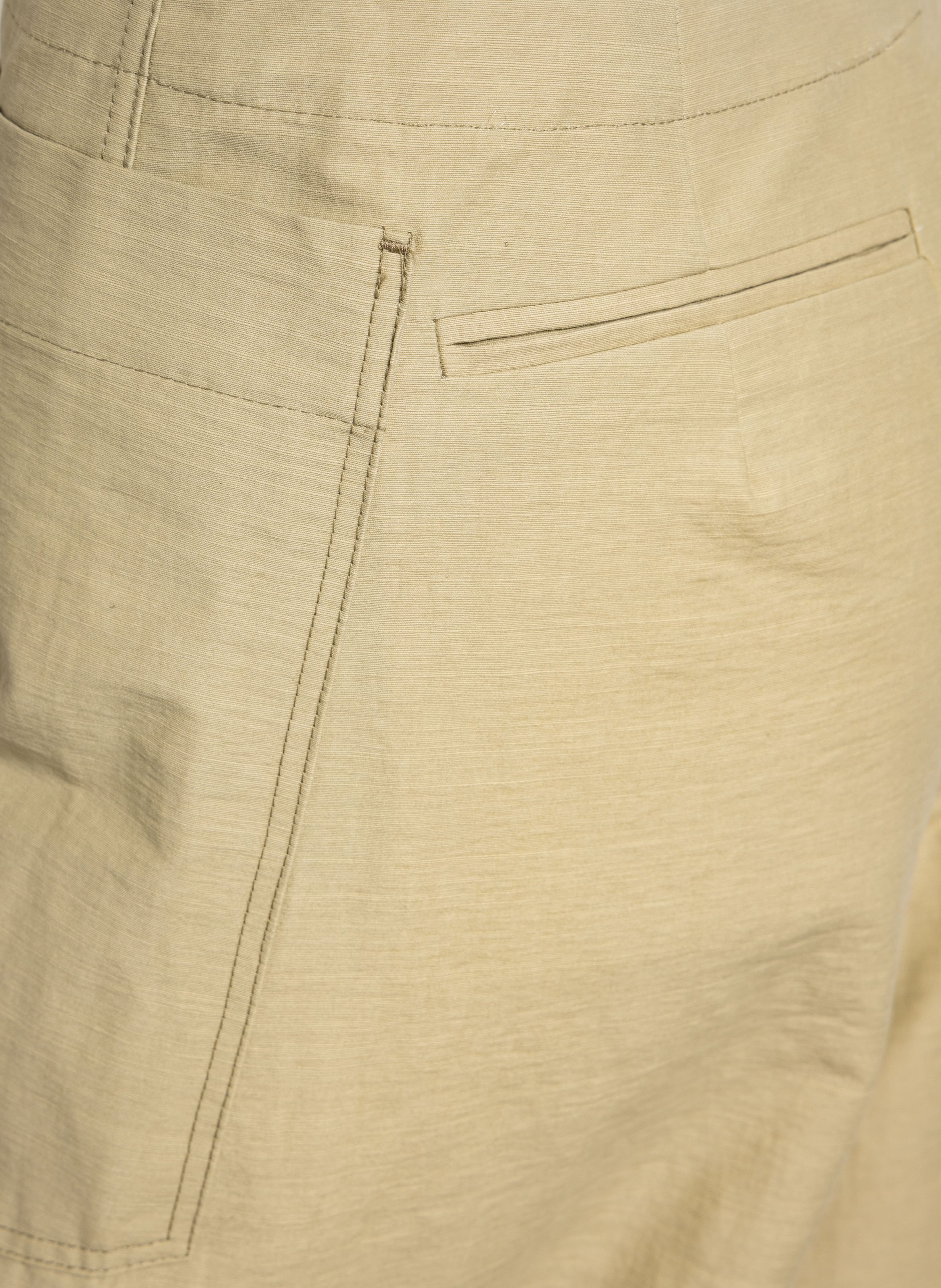 Wide-leg organic cotton-blend pants SOEUR Green