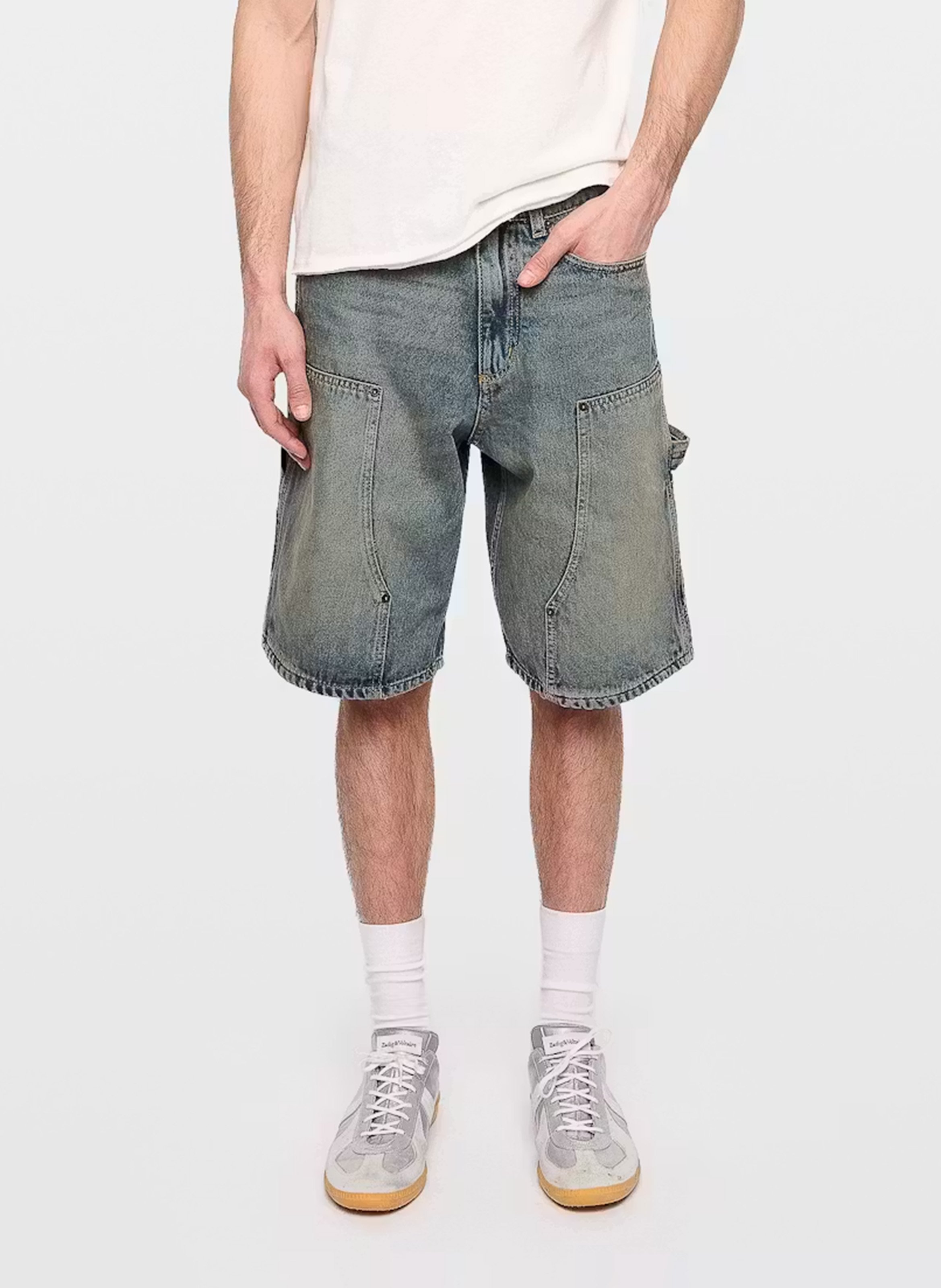 Short droit en coton ZADIG&VOLTAIRE Bleu