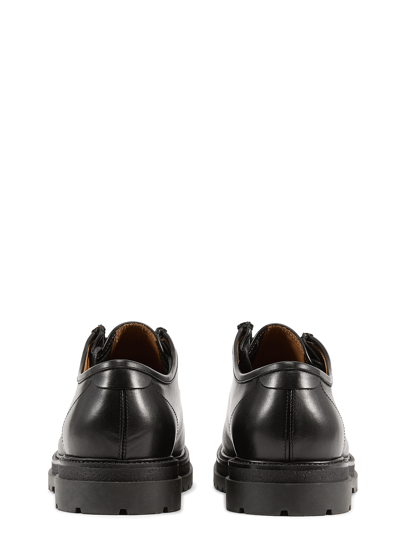 Leather Derby shoes SAISON 1865 Black