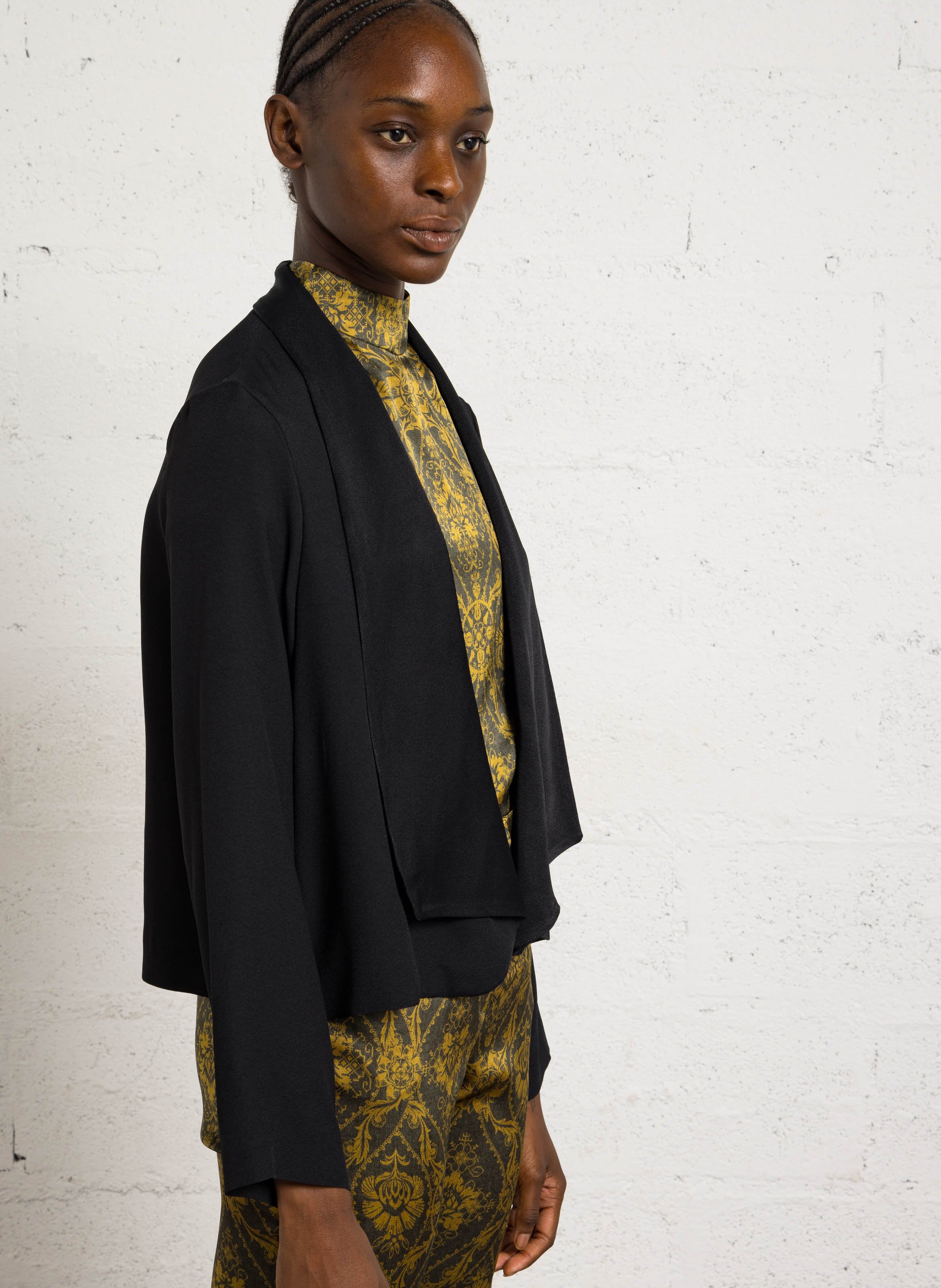 Gilet droit uni MOMONI Noir