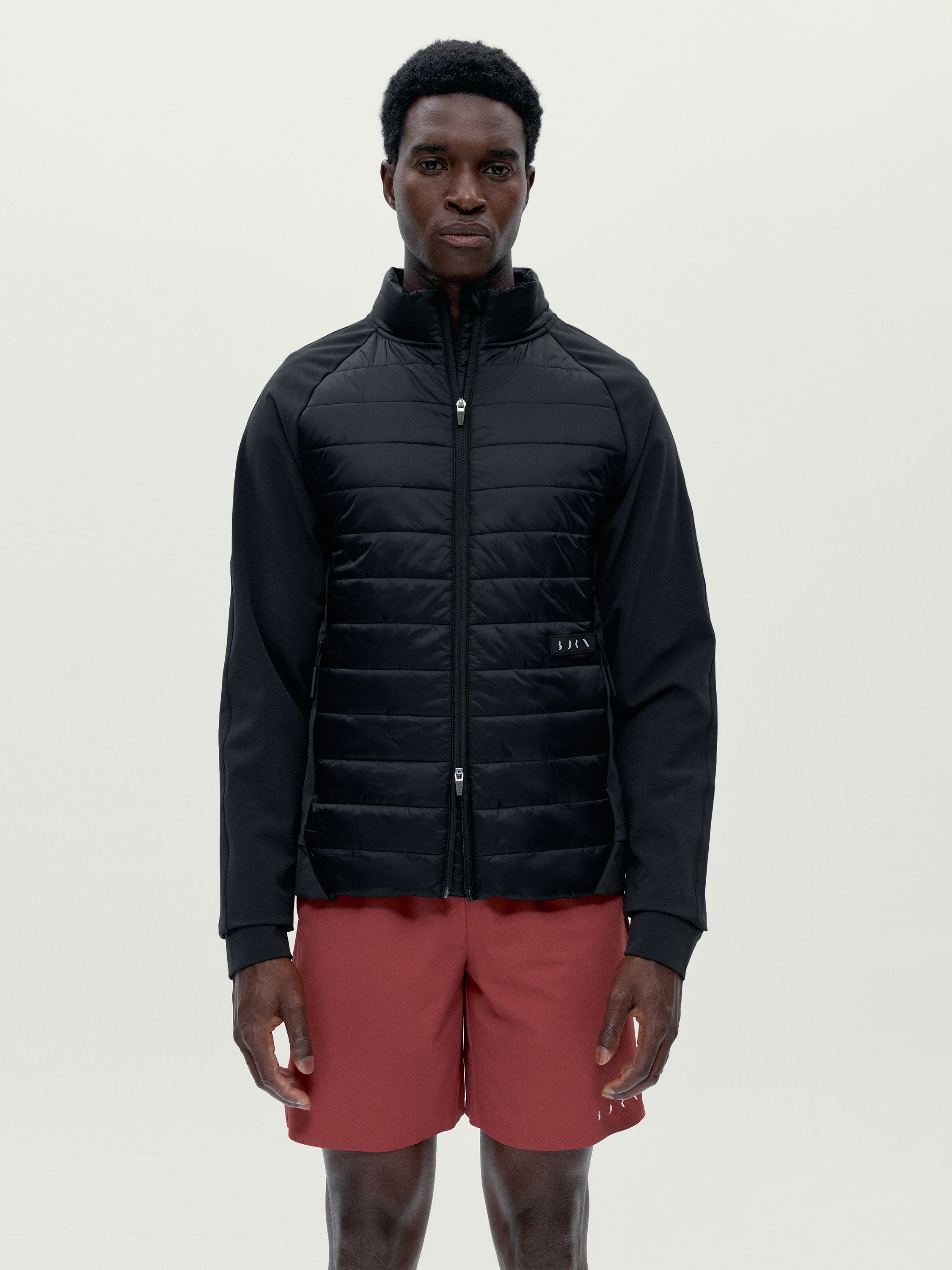 Men's sport coat by NOMAD with quick-drying pockets BORN Black