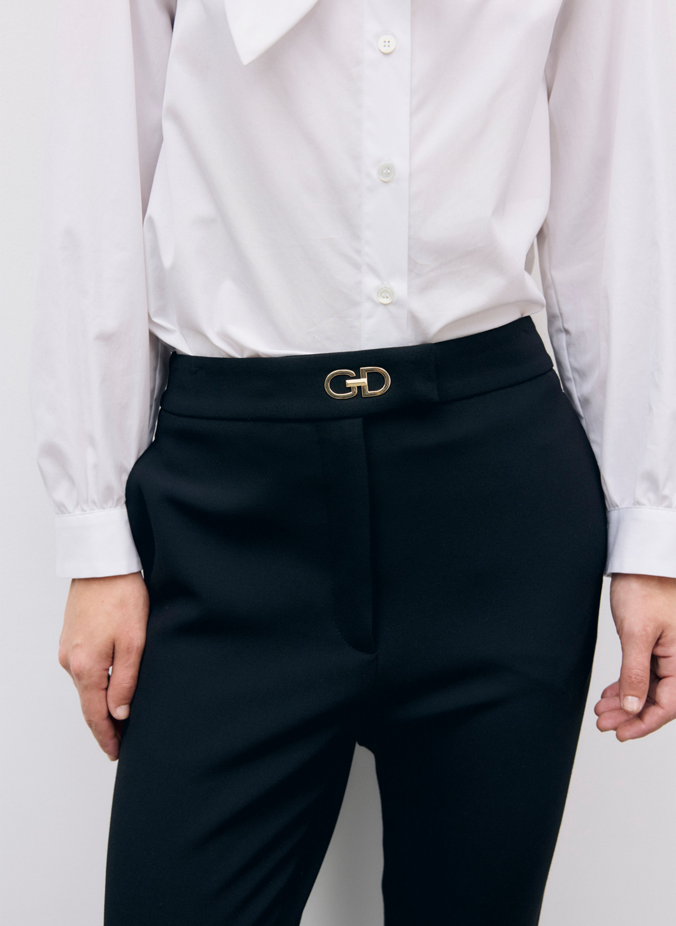 Pantalon slim uni GERARD DAREL Noir