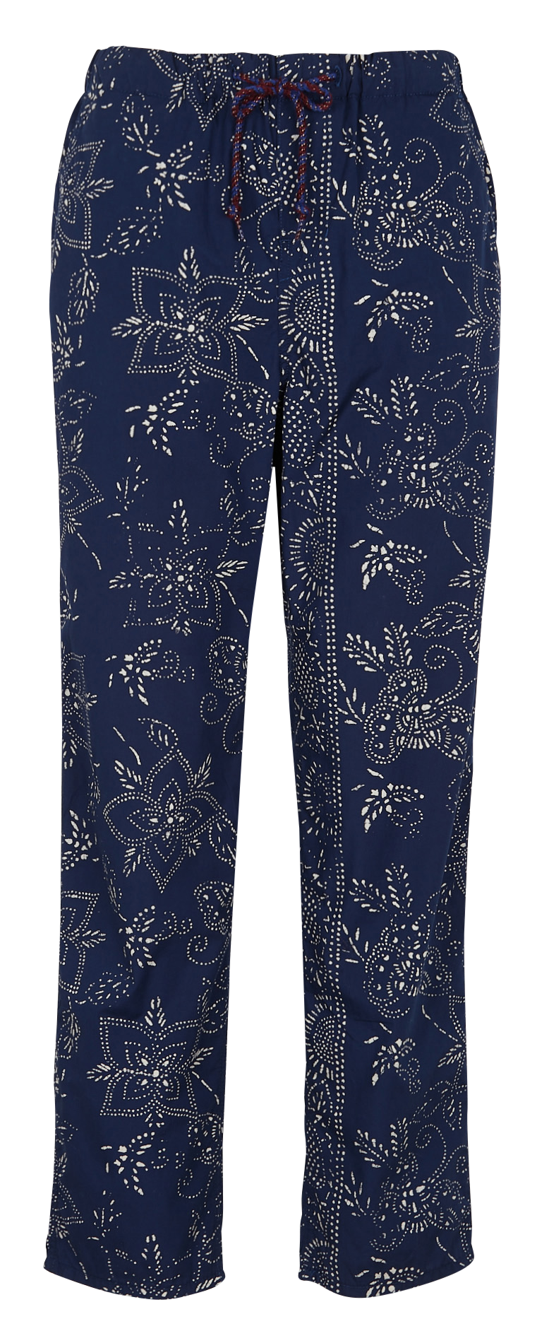 Pantalon carotte imprimé en coton BELLEROSE Gris