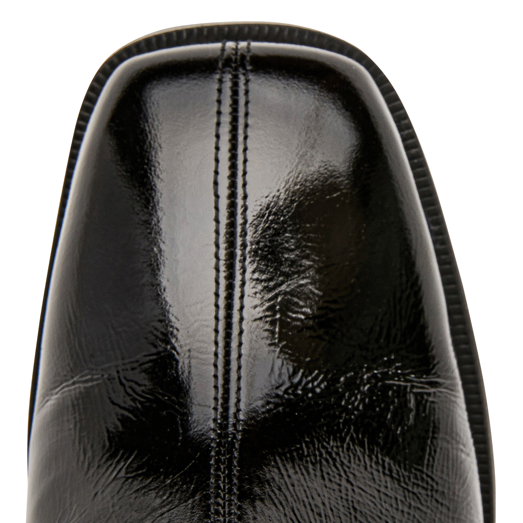 Alphonse - Halbstiefel aus Lackleder MELLOW YELLOW Schwarz