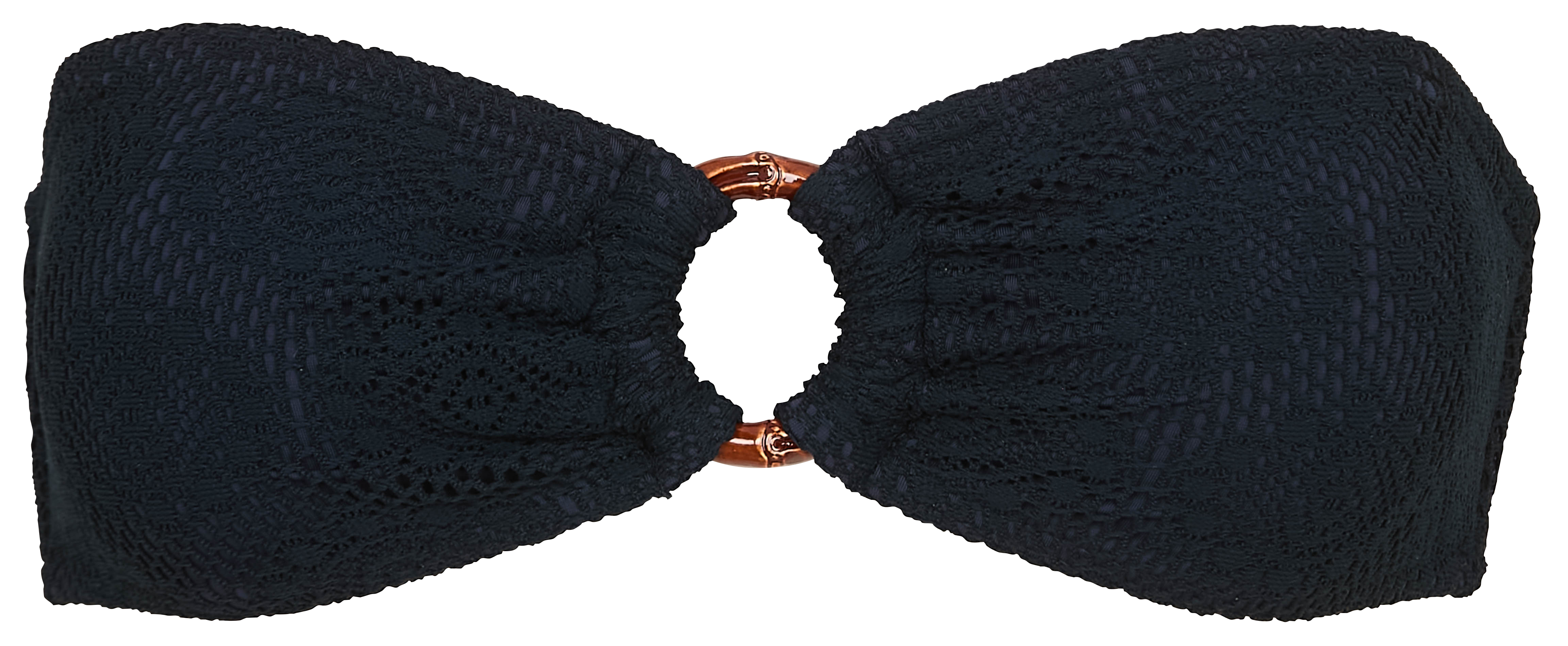 Haut de bikini en crochet BANANA MOON Noir