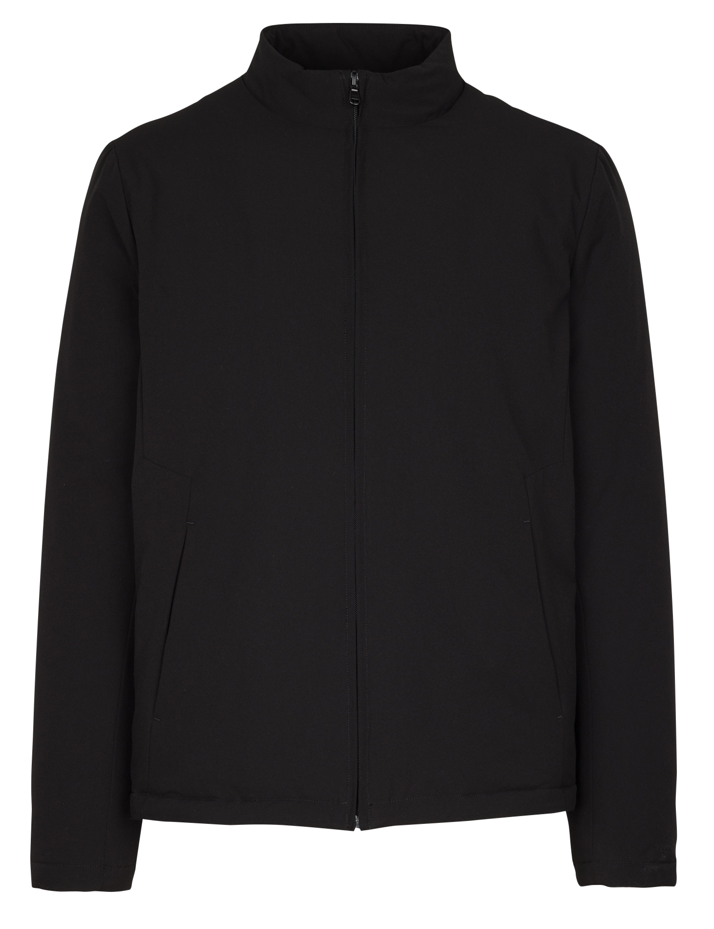 Under-jacket with high collar Black