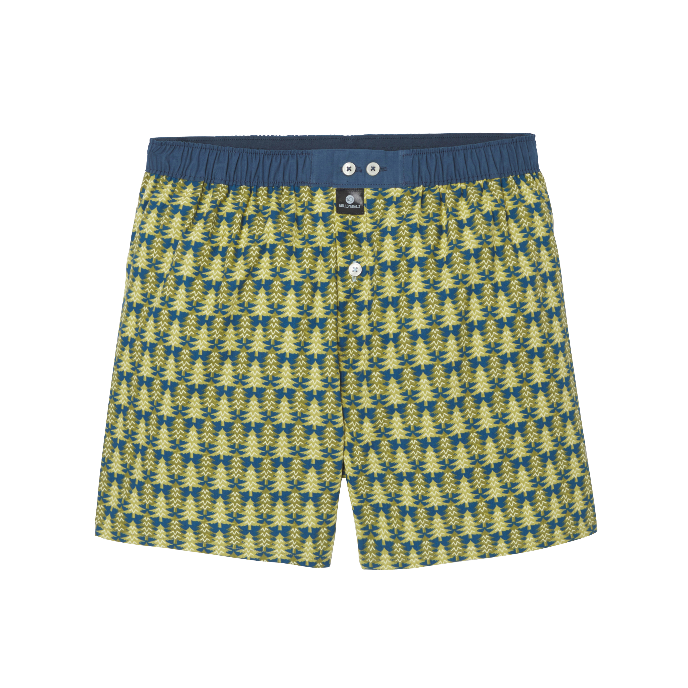 Organic cotton boxer shorts BILLYBELT Green