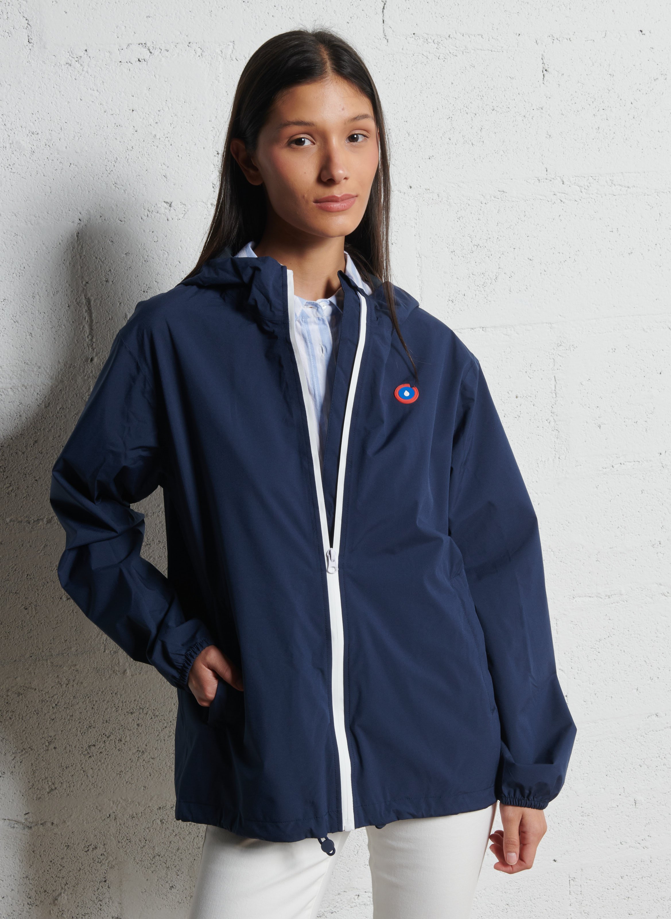 Imperméable court à capuche FLOTTE